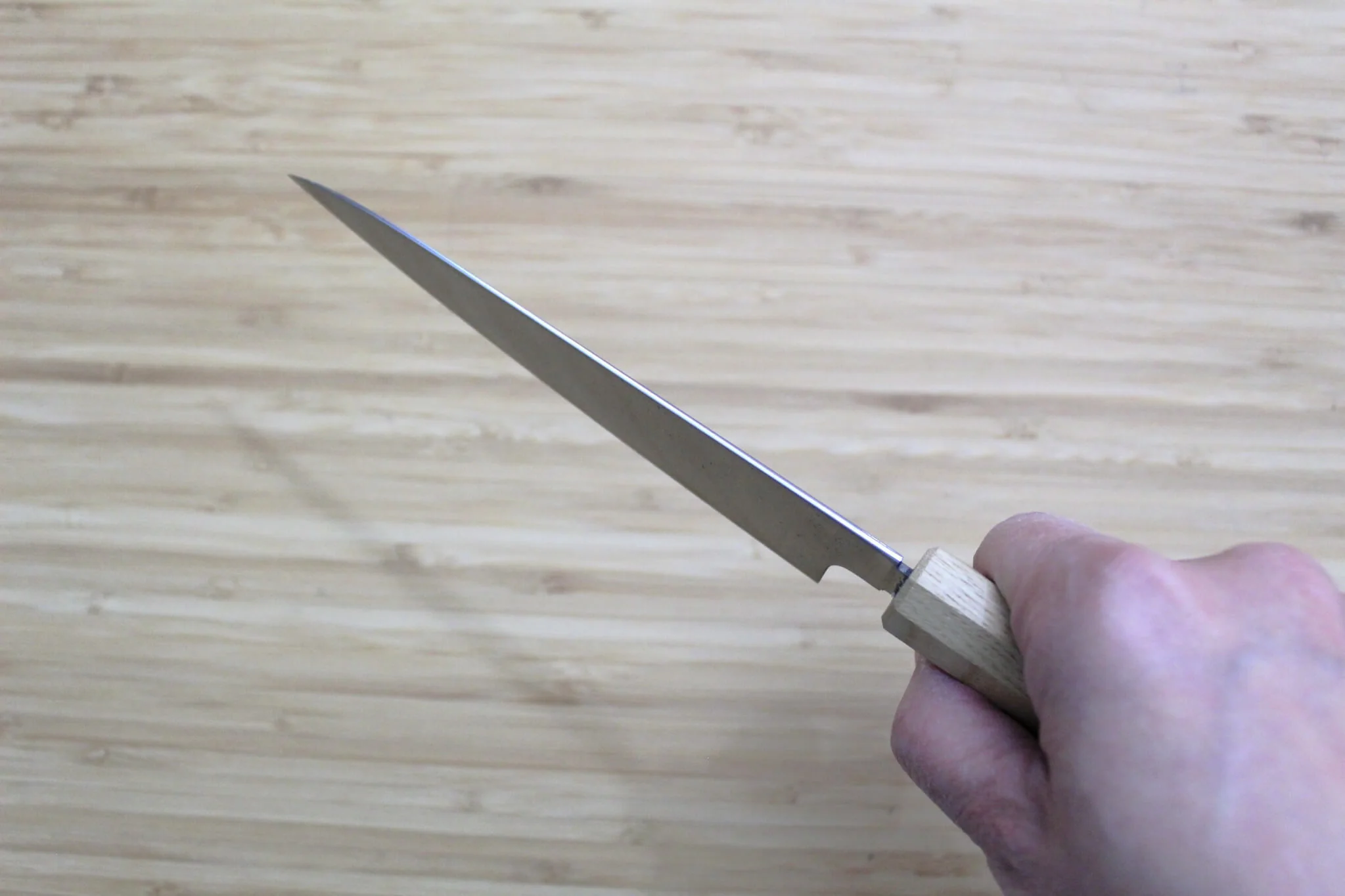 Konosuke GS+ Petty 150 mm (5.9") Khii Chestnut Handle - Image 10