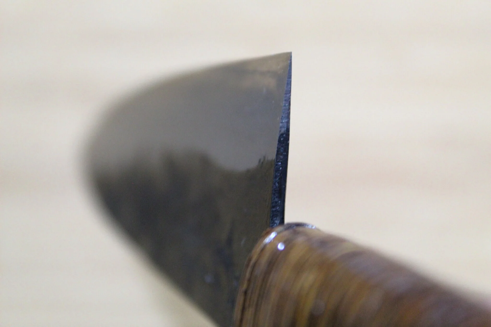 Kyokokaji Shokei Shironiko Kurouchi Bunka 165 mm (6.5") Fujimaki Handle - Image 8