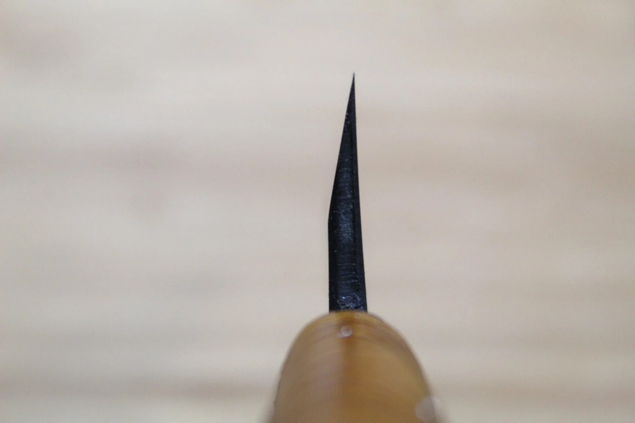 Kyokokaji Shokei Shironiko Kurouchi Deba 135 mm (5.3") Fujimaki Handle - Image 7