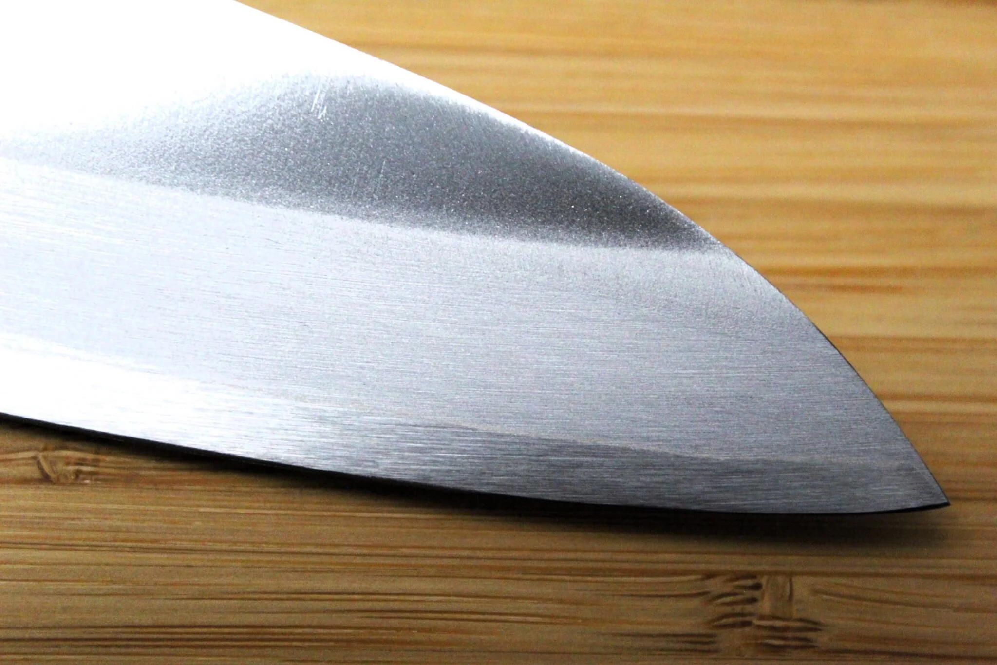 Miki Hamono Gokuao Aogami Super / Blue Super Steel Gyuto Knife 180 mm / 7.1" with Rosewood Handle - Image 3