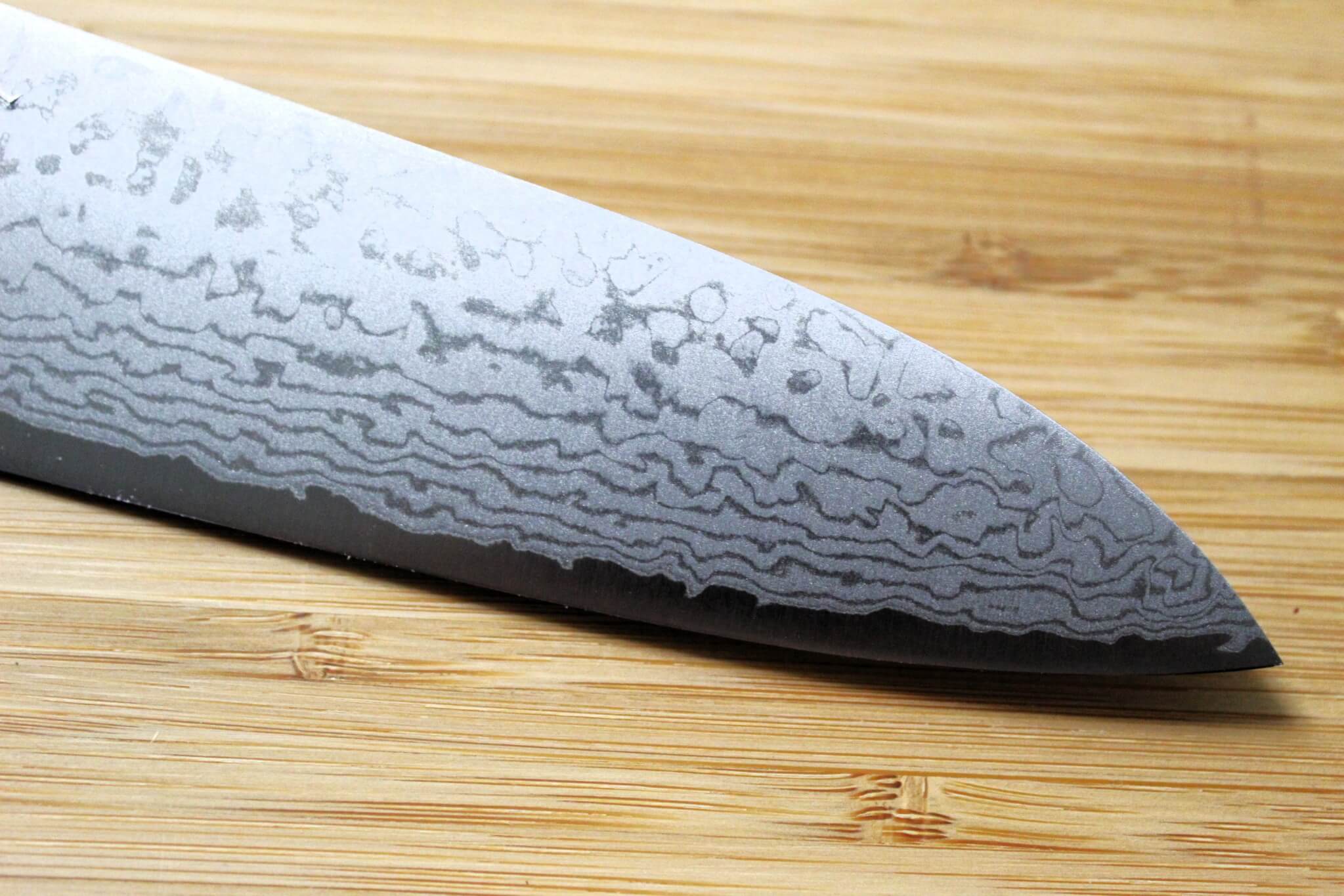 Miki Hamono Hakuun VG-10 Damascus Gyuto Knife 180 mm / 7.1" - Image 4