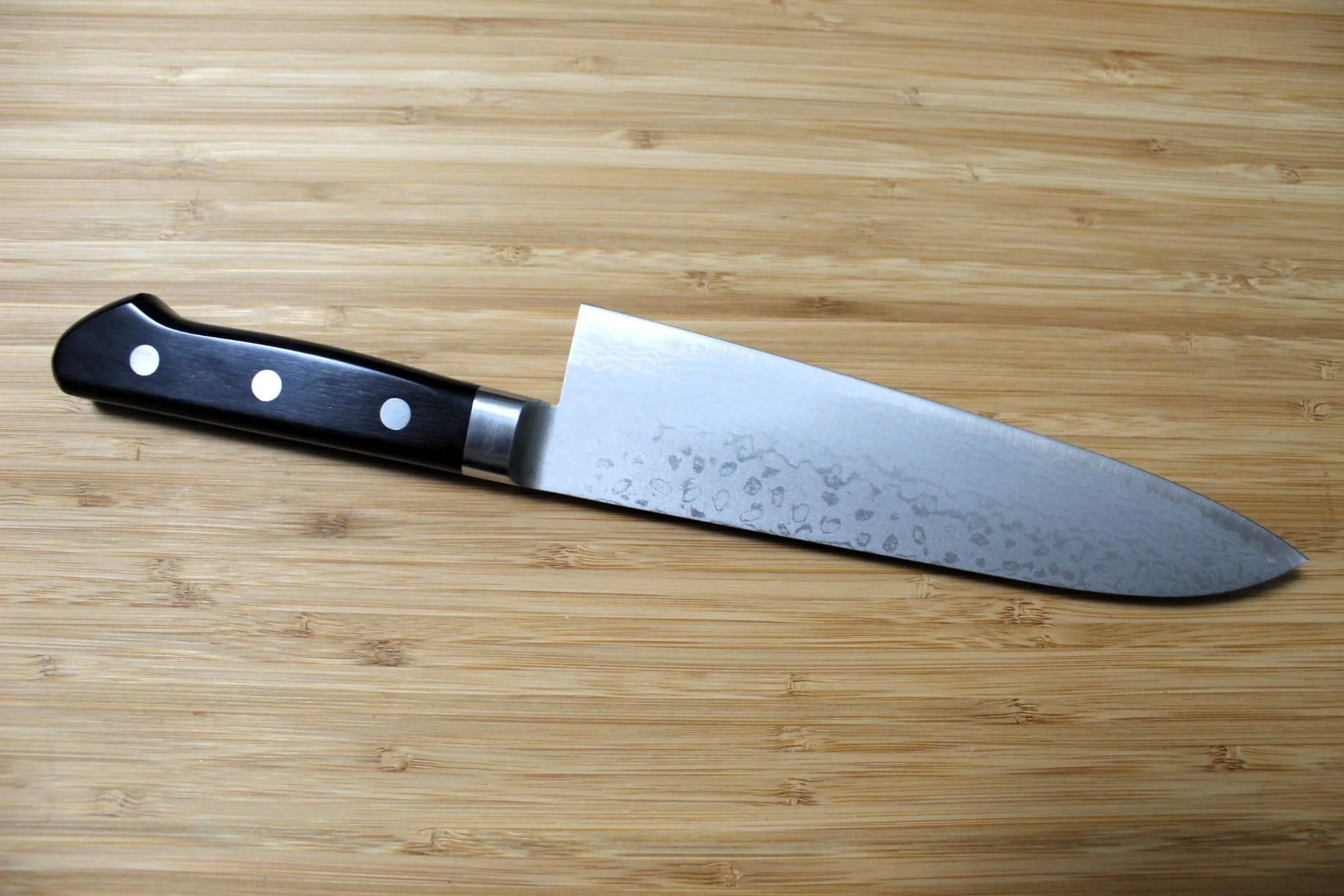 Miki Hamono Hakuun VG-10 Damascus Gyuto Knife 180 mm / 7.1" - Image 5