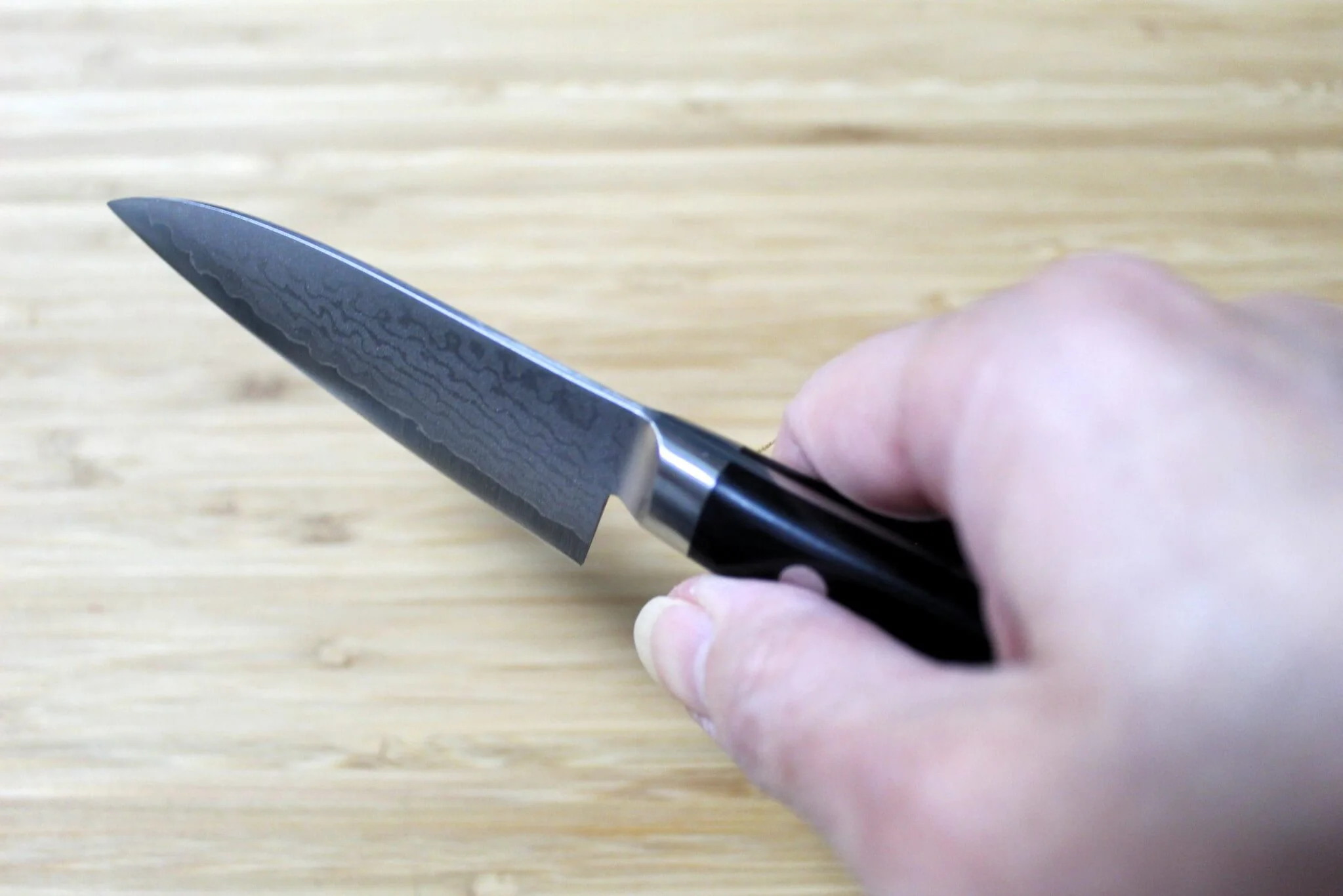 Miki Hamono Hakuun VG-10 Damascus Petty / Paring Knife 80 mm / 3.2" - Image 9