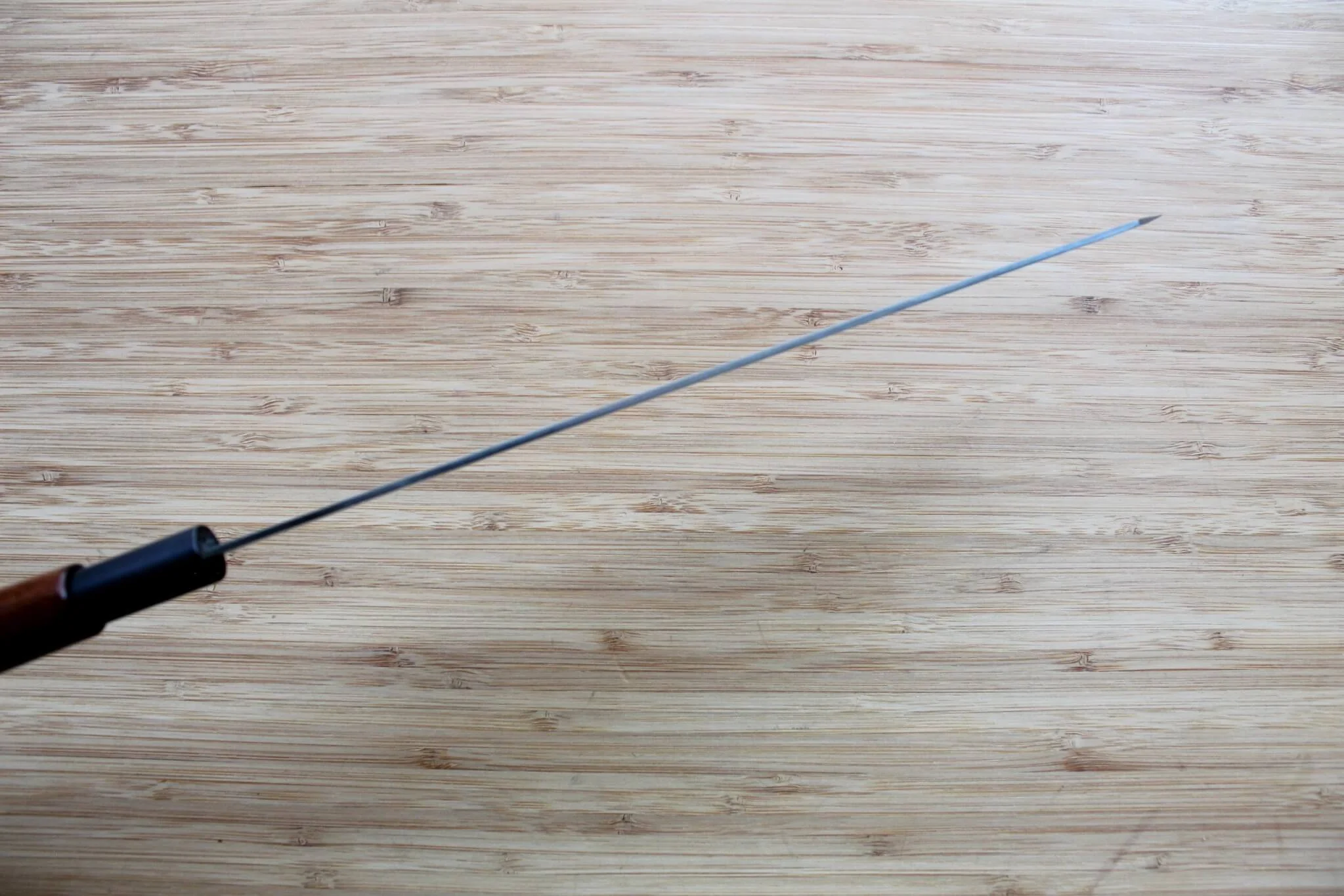 Misuzu Hamono Bread VG-10 Stainless Steel 240 mm / 9.4" Urushi Lacquer Magnolia Handle - Image 6
