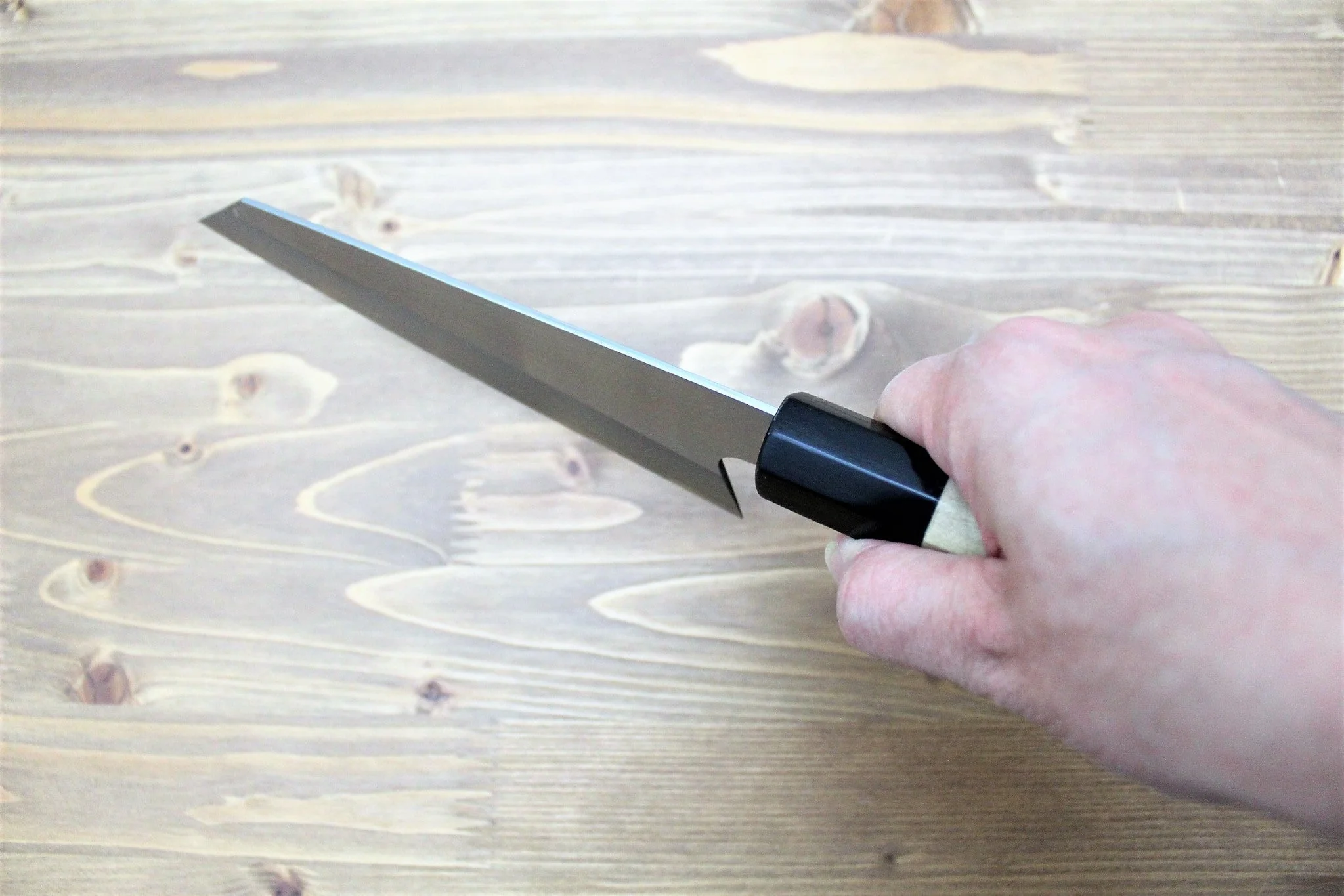 Misuzu Hamono Bunka VG-10 Stainless Steel 160 mm / 6.3" Magnolia Handle - Image 7