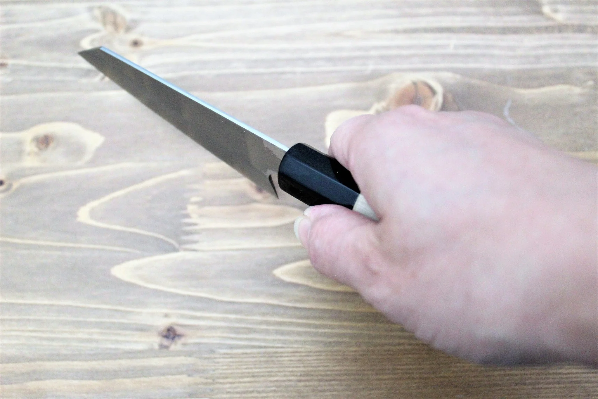 Misuzu Hamono Bunka Petty VG-10 Stainless Steel 105 mm / 4.1" Magnolia Handle - Image 8