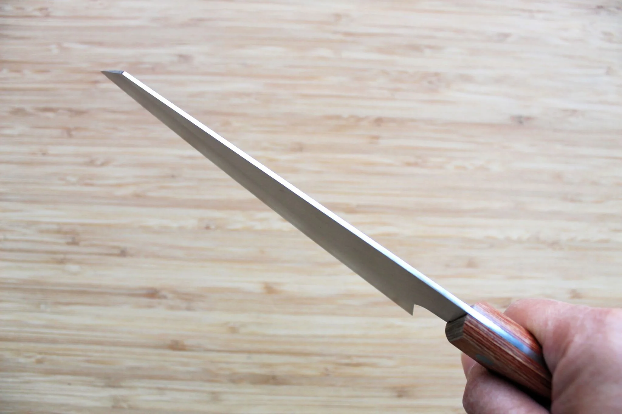 Misuzu Hamono Bunka VG-10 Stainless Steel 160 mm / 6.3" Wood Handle - Image 10