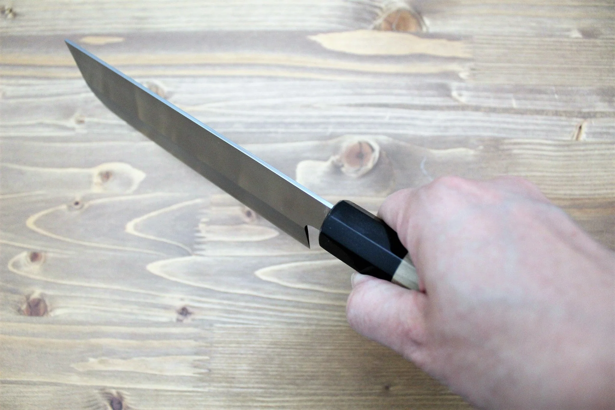 Misuzu Hamono VG-10 Nakiri 170 mm / 6.7" Magnolia Handle - Image 8