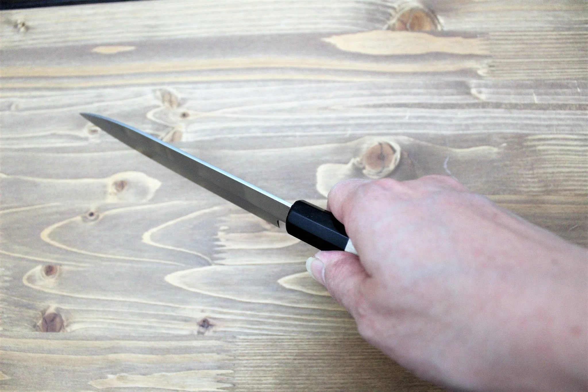 Misuzu Hamono  Petty VG-10 Stainless Steel 155 mm / 6.1" Magnolia Handle - Image 7