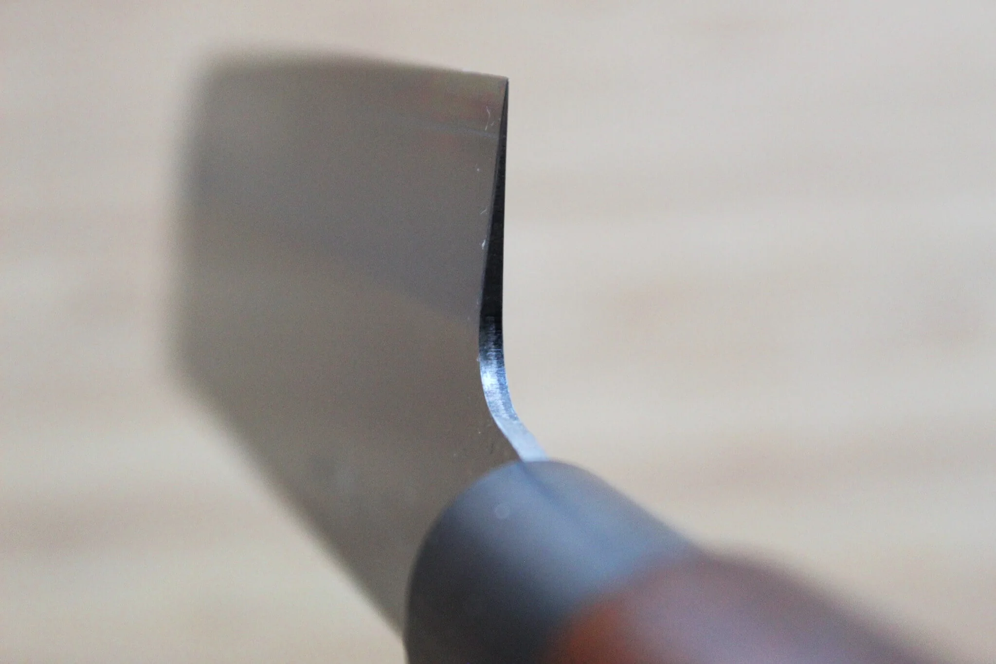 Misuzu Hamono Nakiri VG-10 Stainless Steel 160 mm / 6.3" Urushi Lacquer Magnolia Handle - Image 8