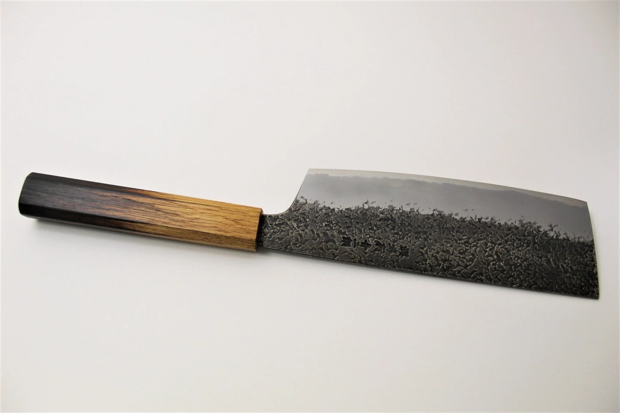 Sakai Takayuki Handmade Nakiri Knife Homura Guren Aoniko / Blue Steel #2 180mm (7.1") - Image 5
