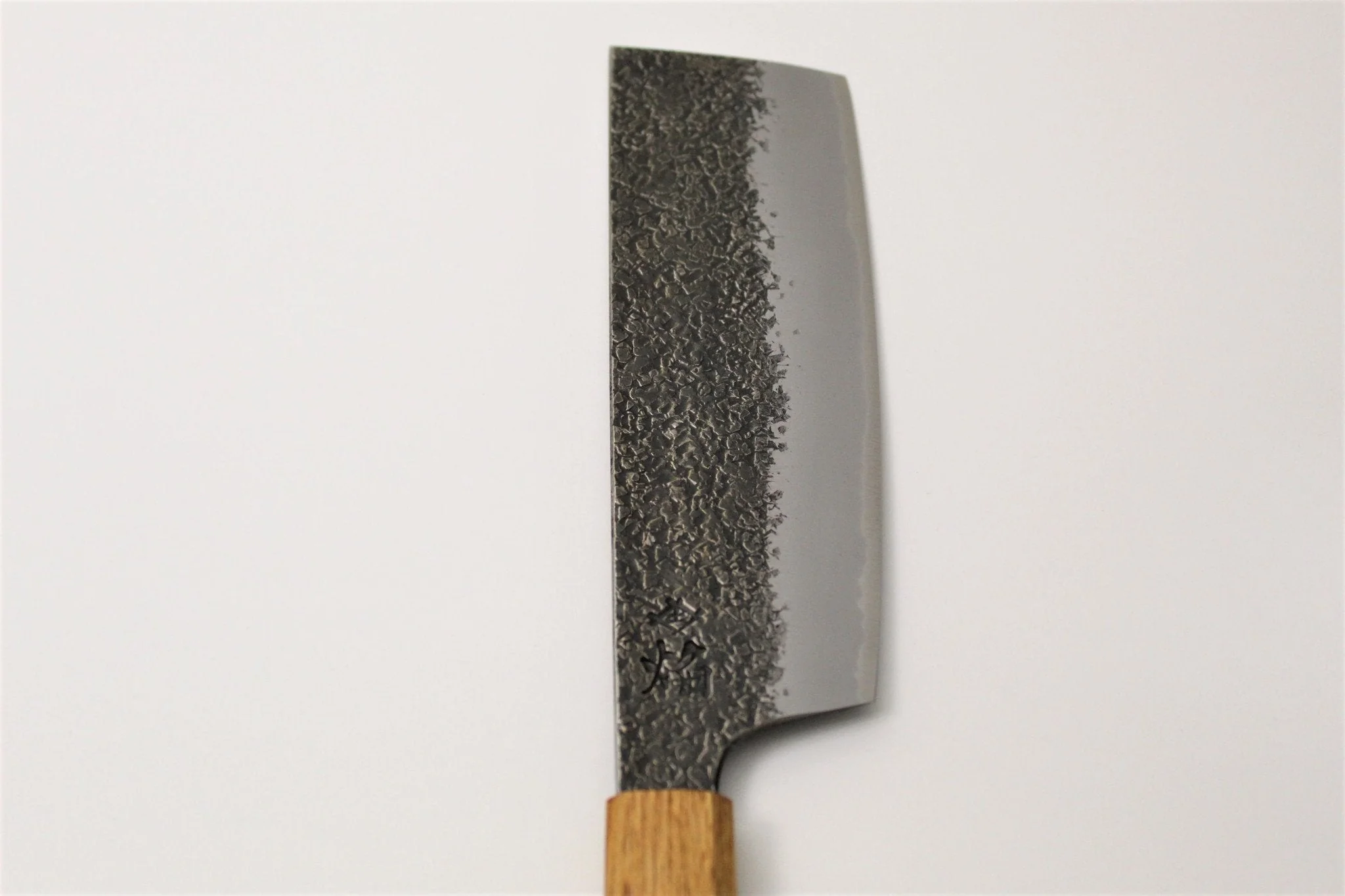 Sakai Takayuki Handmade Nakiri Knife Homura Guren Aoniko / Blue Steel #2 180mm (7.1") - Image 8