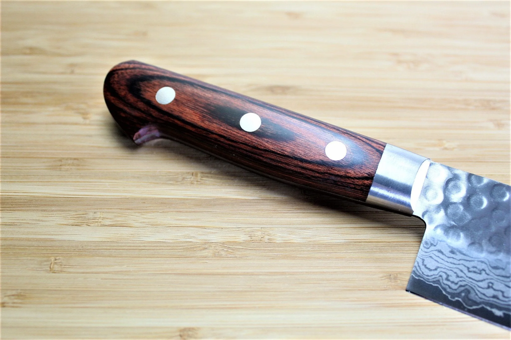 Sakai Takayuki 17 Layer Damascus Nakiri Knife 160mm (6.3") - Image 3