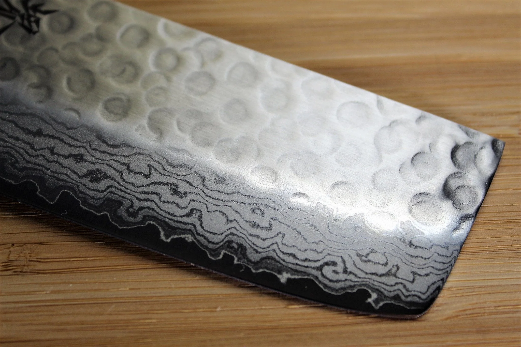 Sakai Takayuki 17 Layer Damascus Nakiri Knife 160mm (6.3") - Image 4