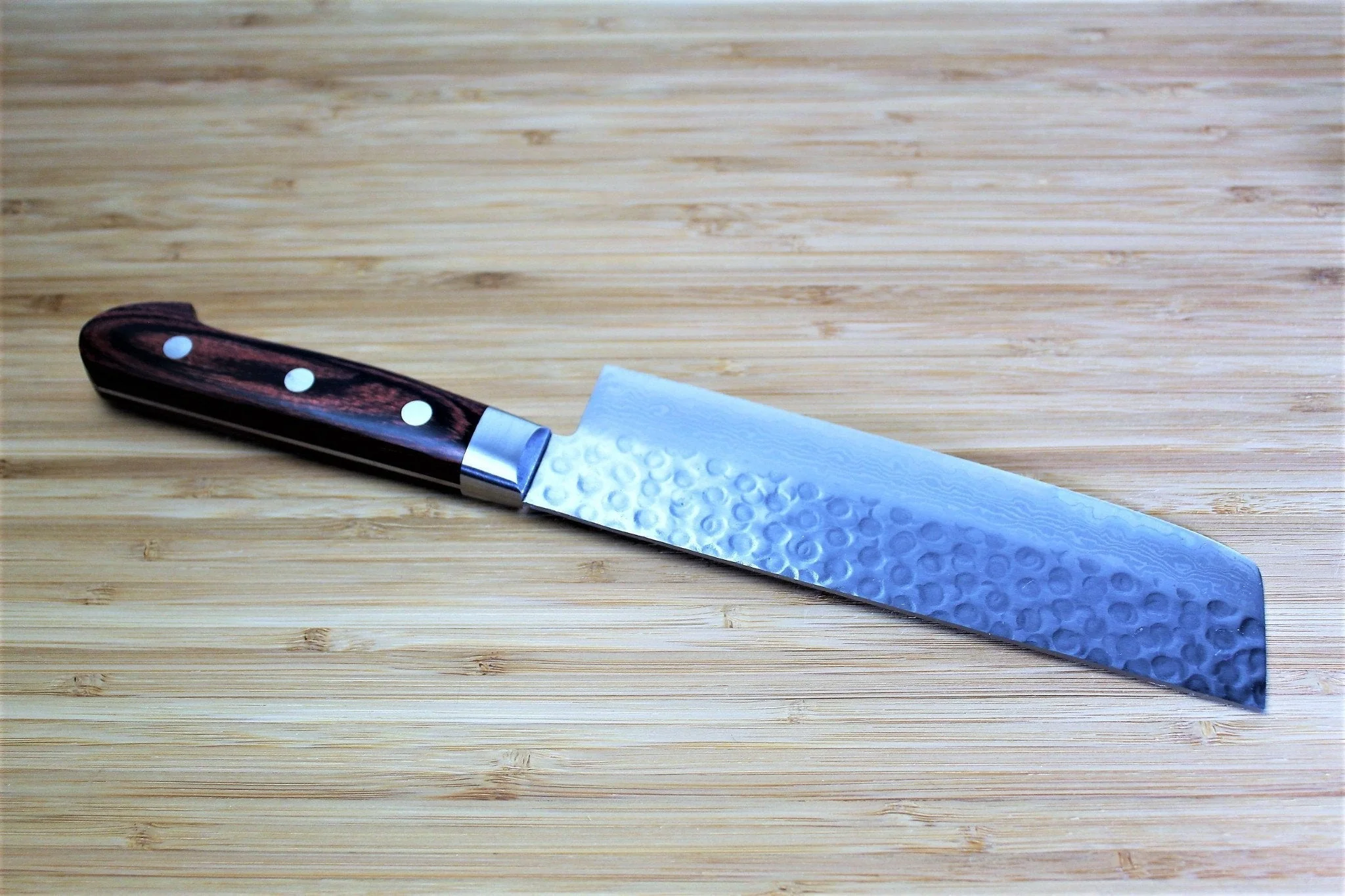 Sakai Takayuki 17 Layer Damascus Nakiri Knife 160mm (6.3") - Image 5