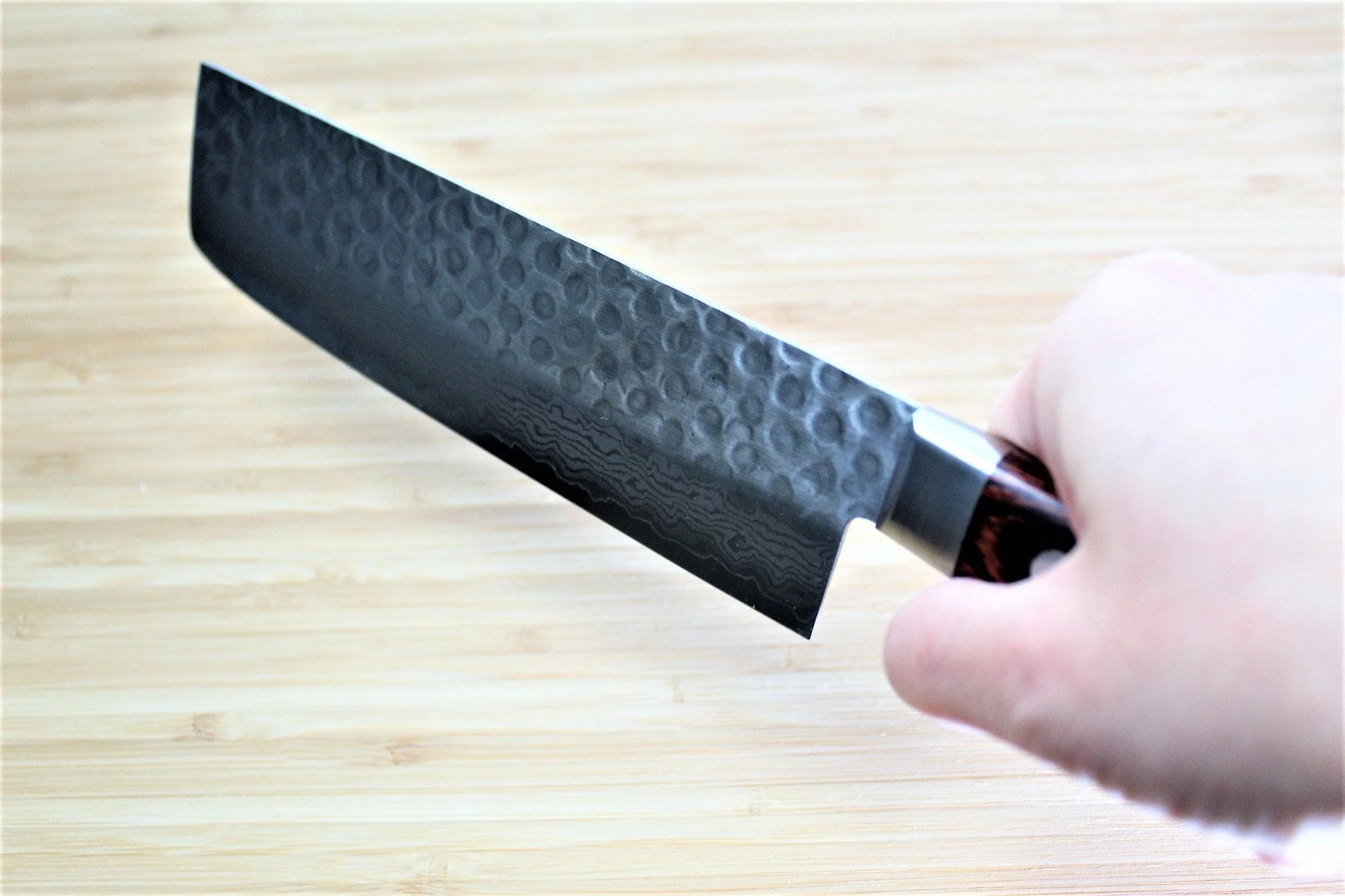 Sakai Takayuki 17 Layer Damascus Nakiri Knife 160mm (6.3") - Image 8