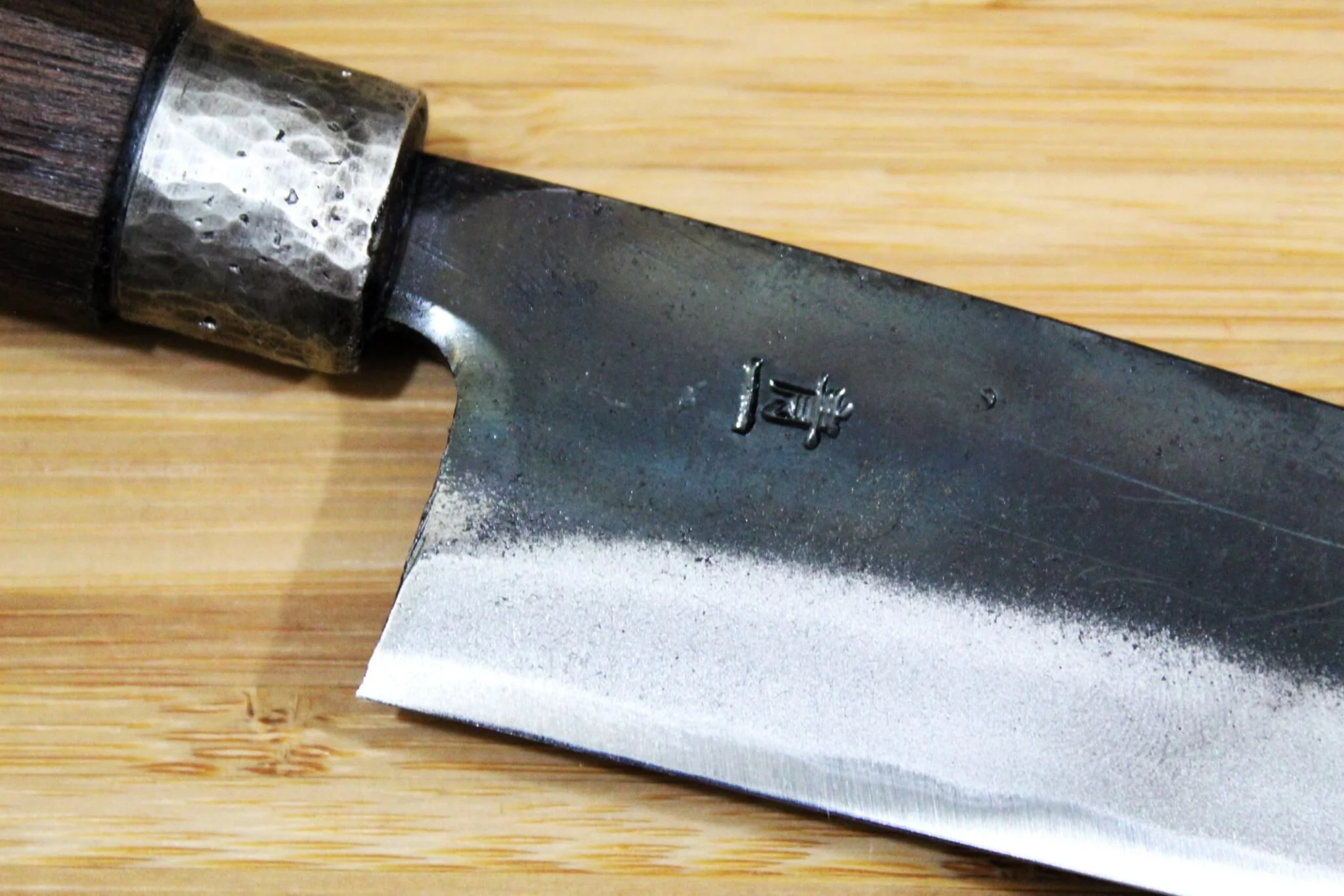 Nishiuchi Hocho Kurouchi Aogami #1 Small Deba 135 mm (5.3") Walnut Handle - Image 6