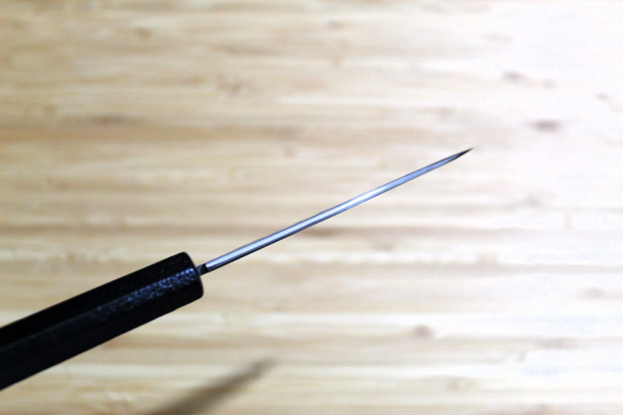 OUL Ginsan Paring 90 mm / 3.5" Black Makiji Urushi Handle - Image 7