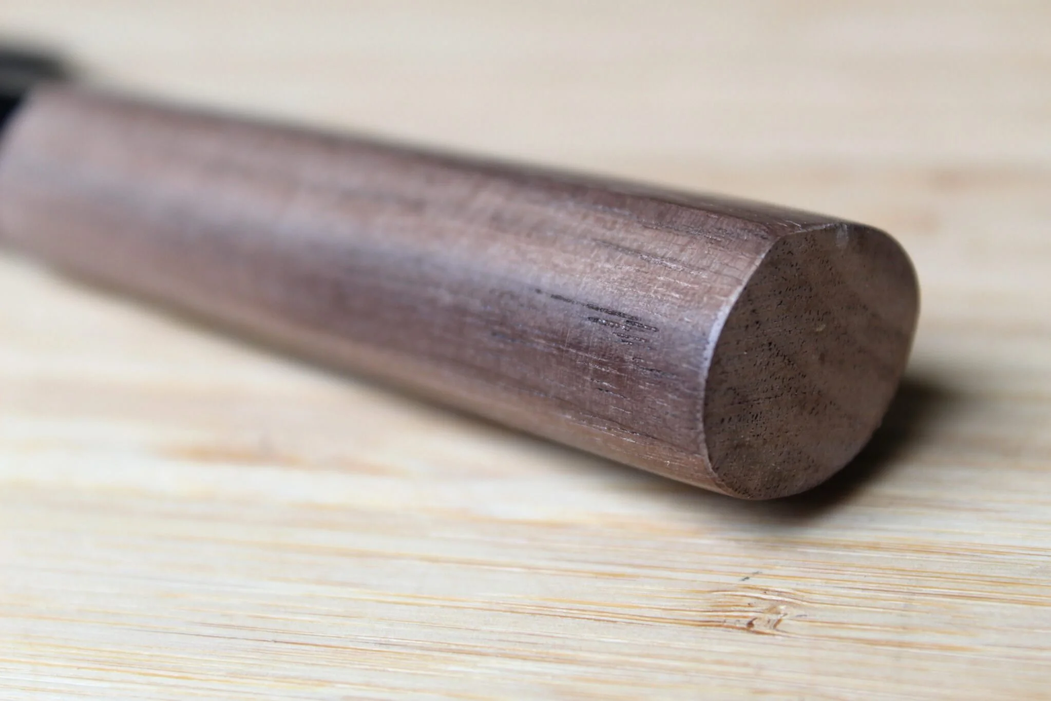 OUL Kurouchi Aogami Paring Knife 75 mm / 3.0" Walnut Handle - Image 5