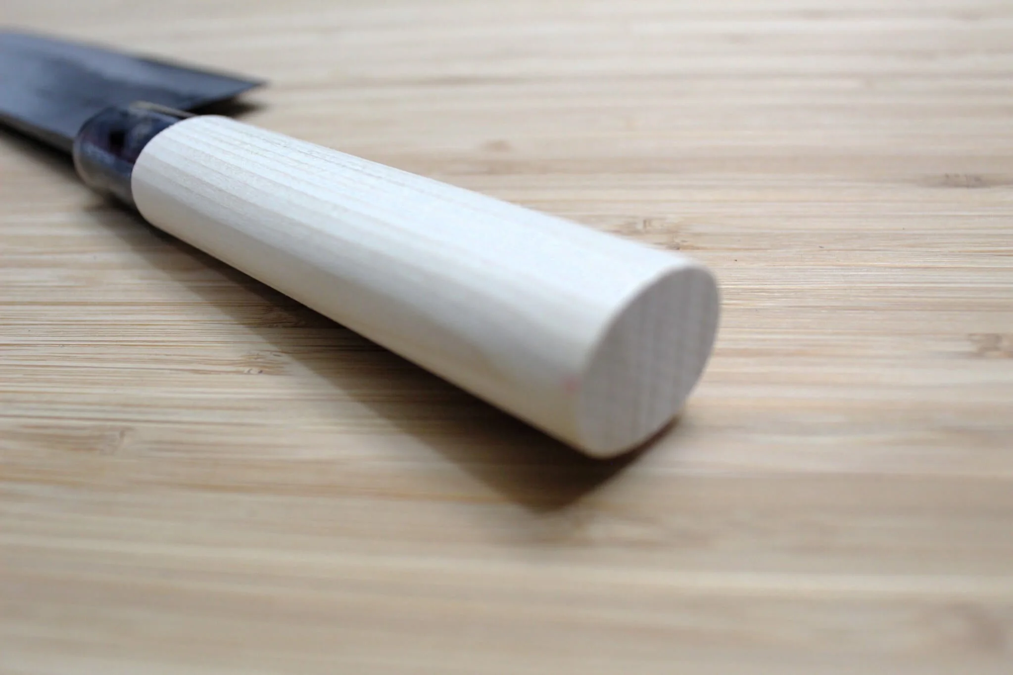 OUL Kurouchi Aogami Nakiri 165 mm / 6.5" Magnolia Handle - Image 10