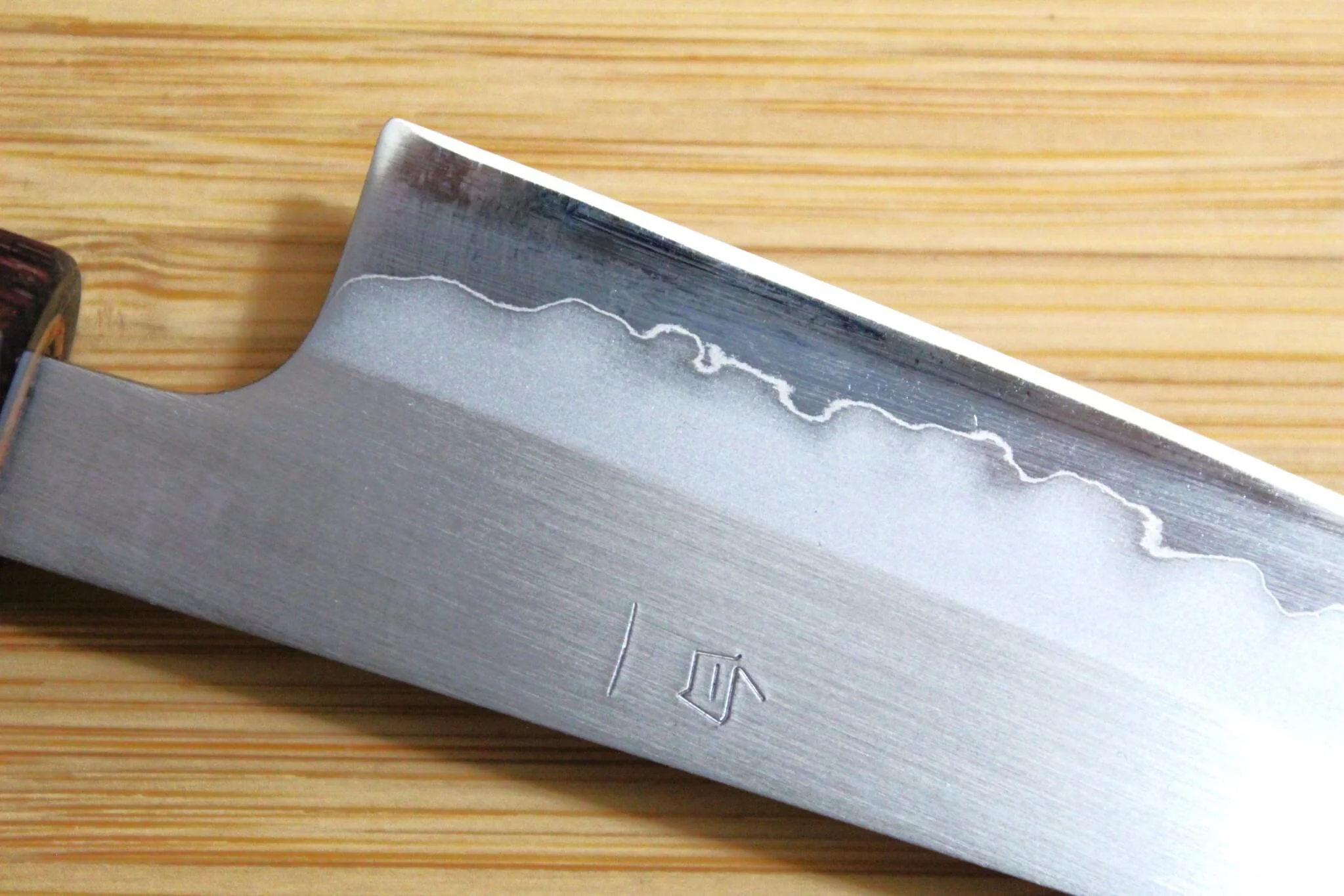 OUL Petty White Steel #1 135 mm / 5.3" Keyaki Handle - Image 6