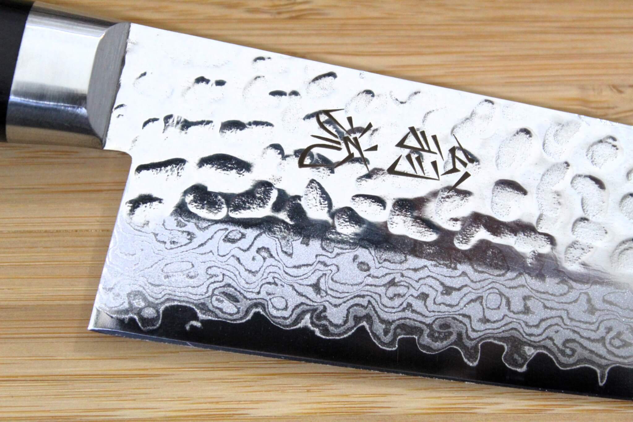OUL VG-10 Damascus Tsuchime Petty 135 mm / 5.3" - Image 3