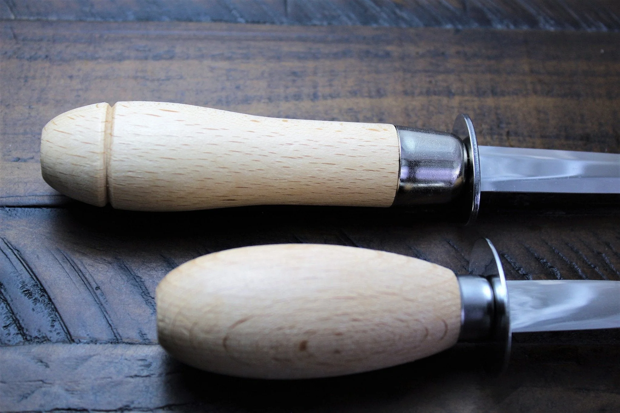 Oyster Shucker / Opener with Wooden Handle - Image 5