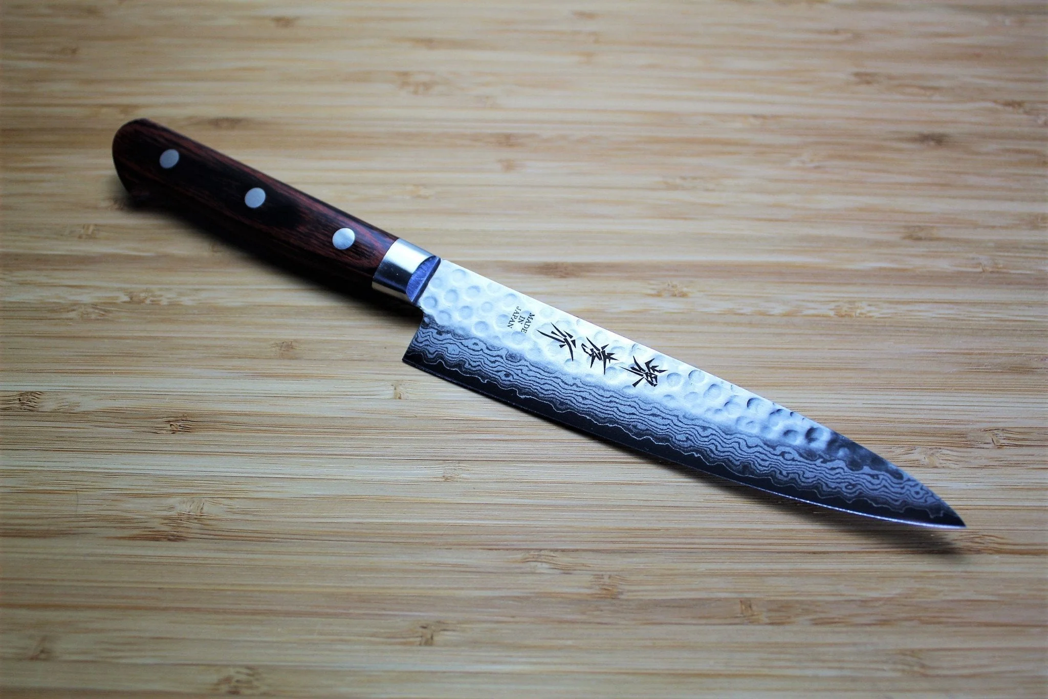Sakai Takayuki Petty Knife 135mm (5.3") Damascus 17 Layer