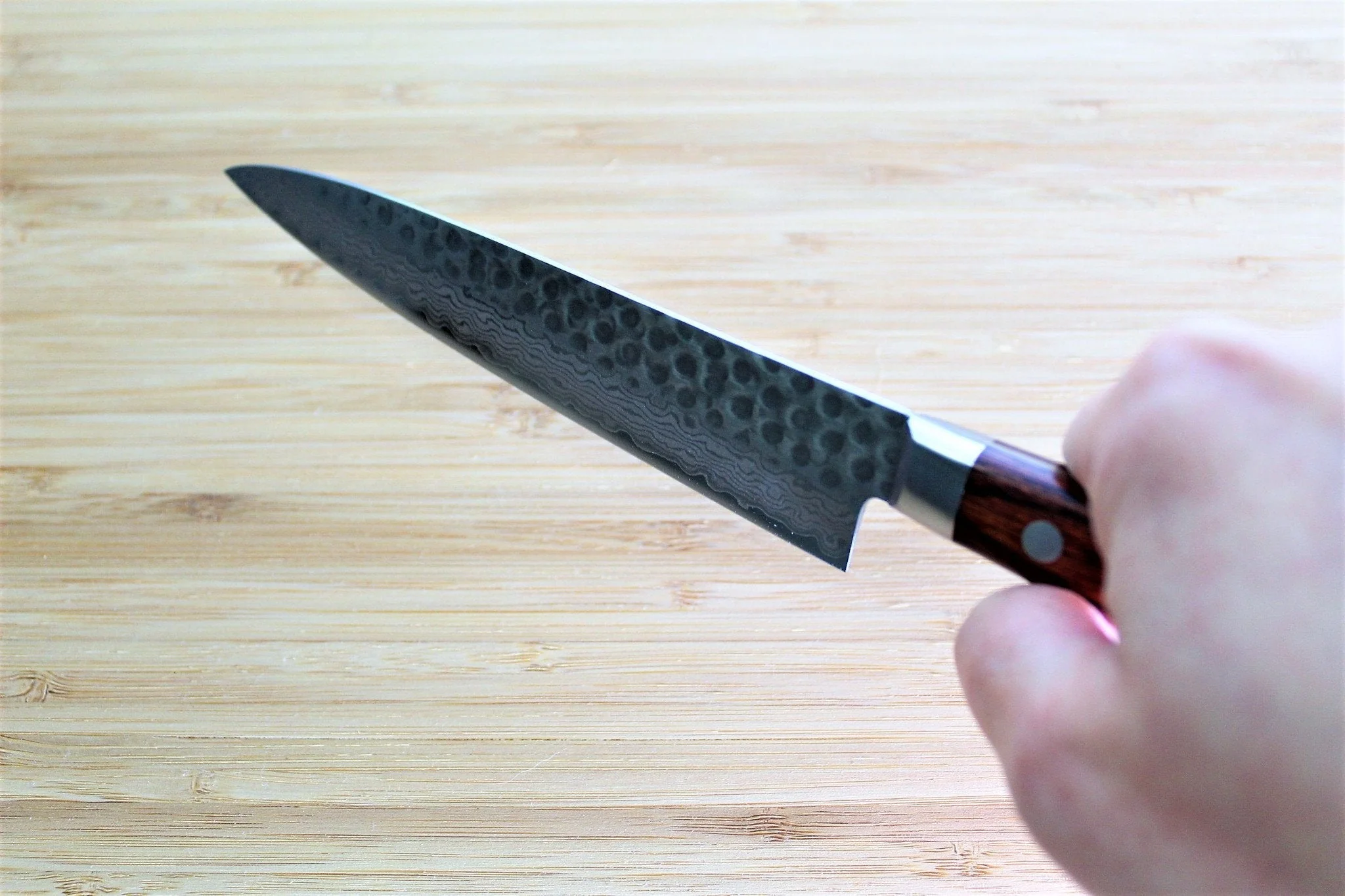 Sakai Takayuki Petty Knife 135mm (5.3") Damascus 17 Layer - Image 8