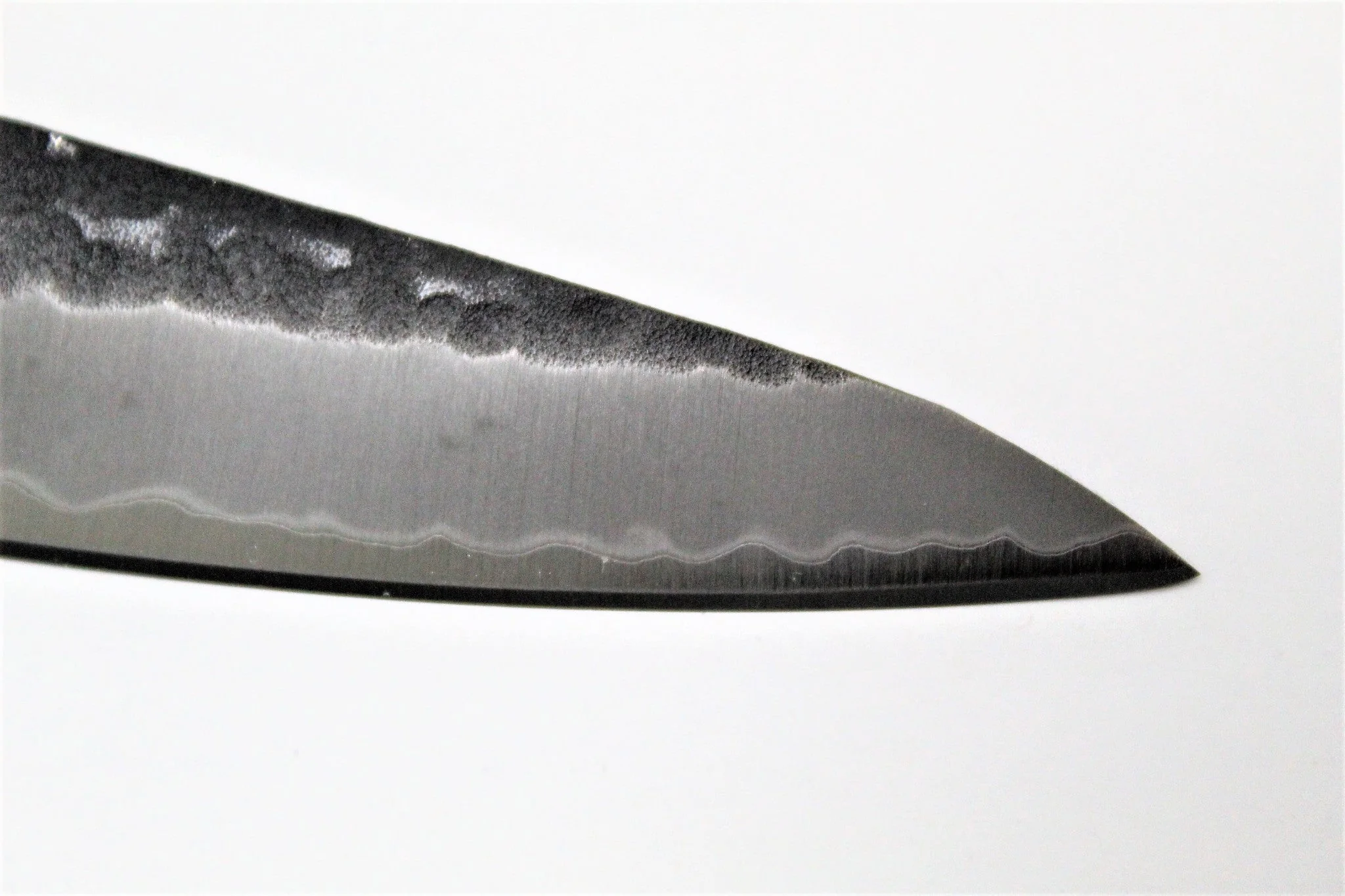 Sakai Takayuki Petty Knife 150mm (5.9") Aogami Super / Blue Super Kurouchi Hammered Finish - Image 4