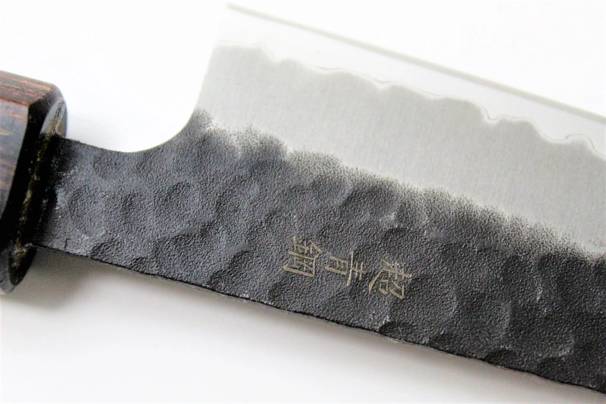 Sakai Takayuki Petty Knife 150mm (5.9") Aogami Super / Blue Super Kurouchi Hammered Finish - Image 6