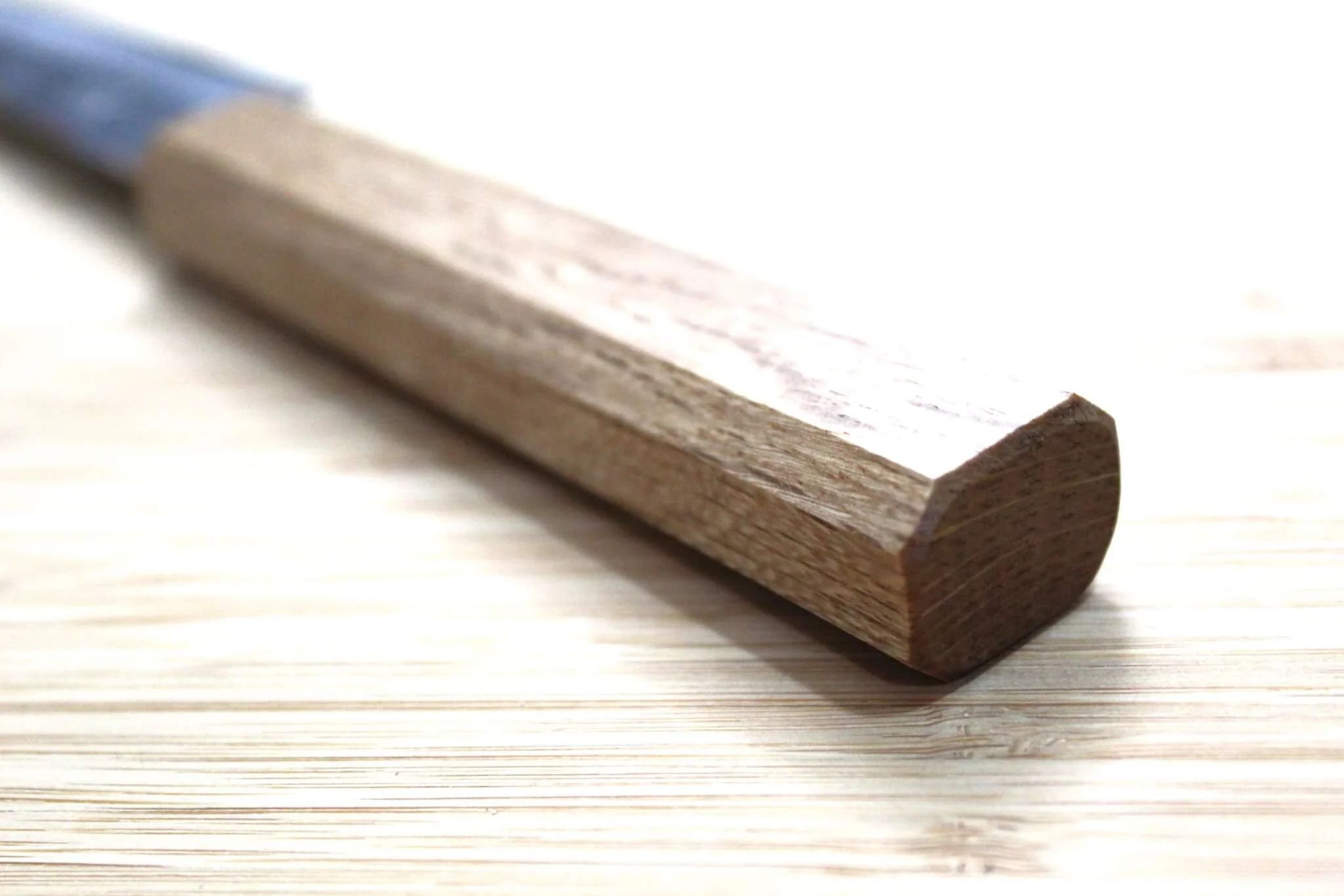 OUL Petty Aoniko / Blue Steel #2 150mm / 5.9" Oak Handle - Image 8