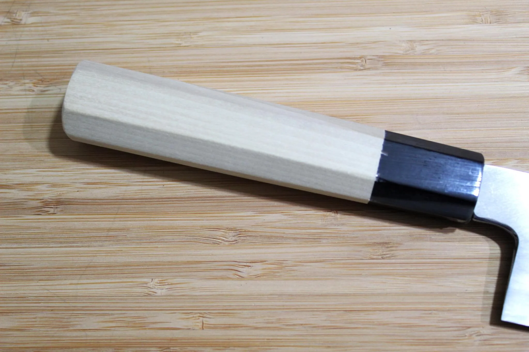 Sakai Takayuki Aoniko Gyuto 210 mm (8.2") - Mt. Fuji and Sunset Hand Engraving - Image 3