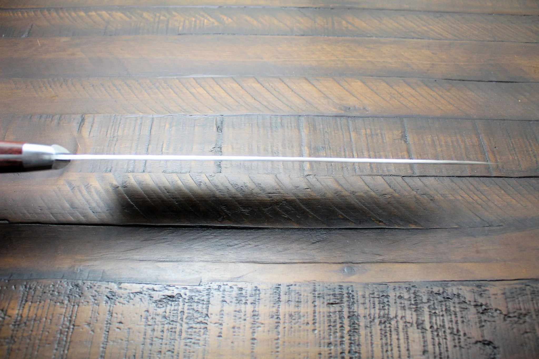 Sakai Takayuki 17-Layer Hammered Damascus Gyuto | VG10 Stainless 210mm (8.2") / 240 mm (9.4") - Image 6