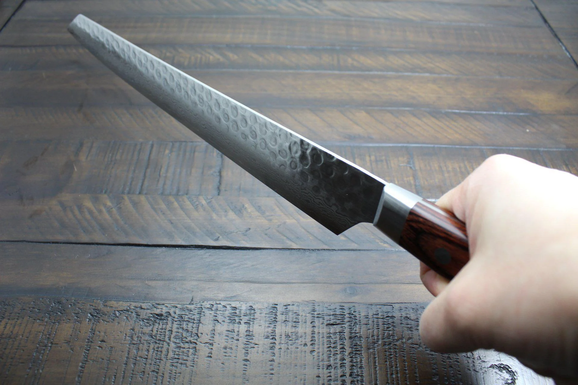 Sakai Takayuki Kiritsuke Yanagiba Slicer Knife 300 mm (11.8") Damascus 17 Layer - Image 10