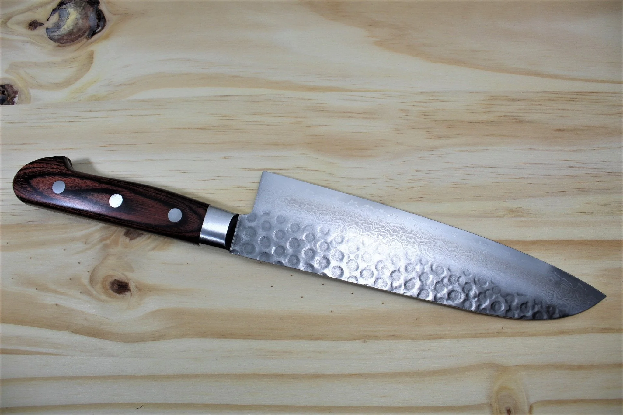 Sakai Takayuki Santoku Knife 180mm (7.1") Damascus 17 Layer - Image 5