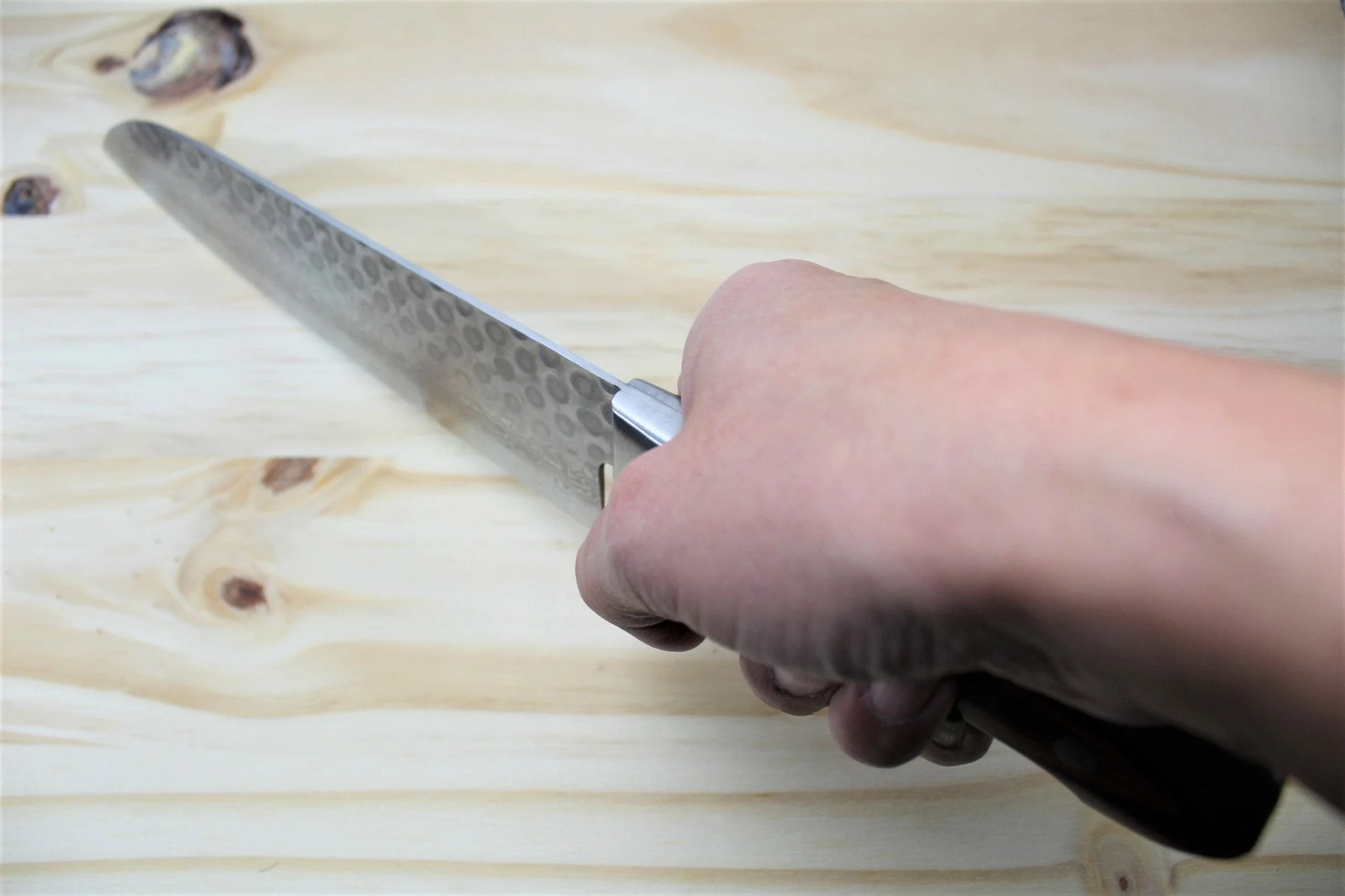 Sakai Takayuki Santoku Knife 180mm (7.1") Damascus 17 Layer - Image 8