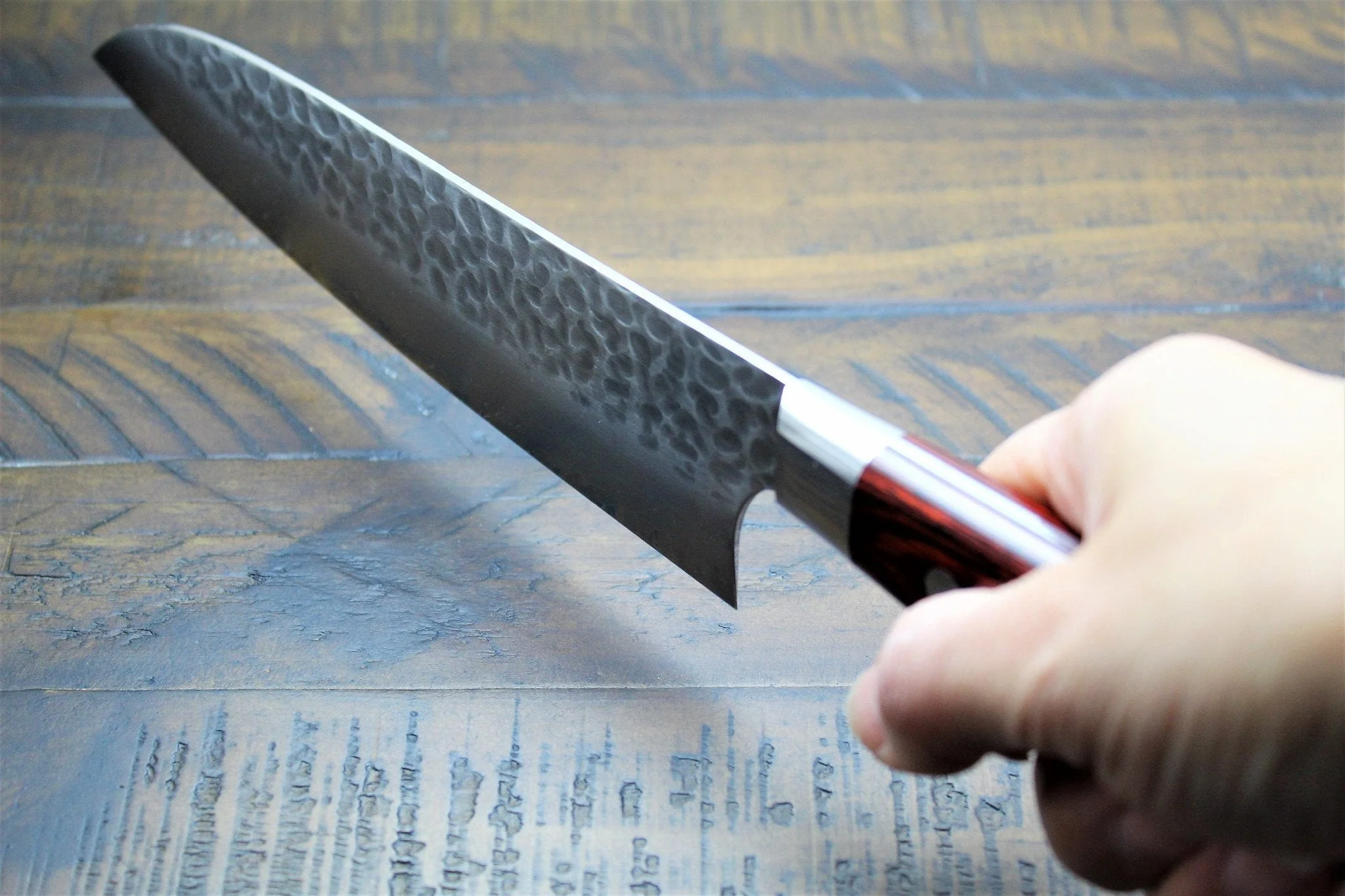 Sakai Takayuki Santoku Knife 180mm (7.1") Damascus 33 Layer - Image 3