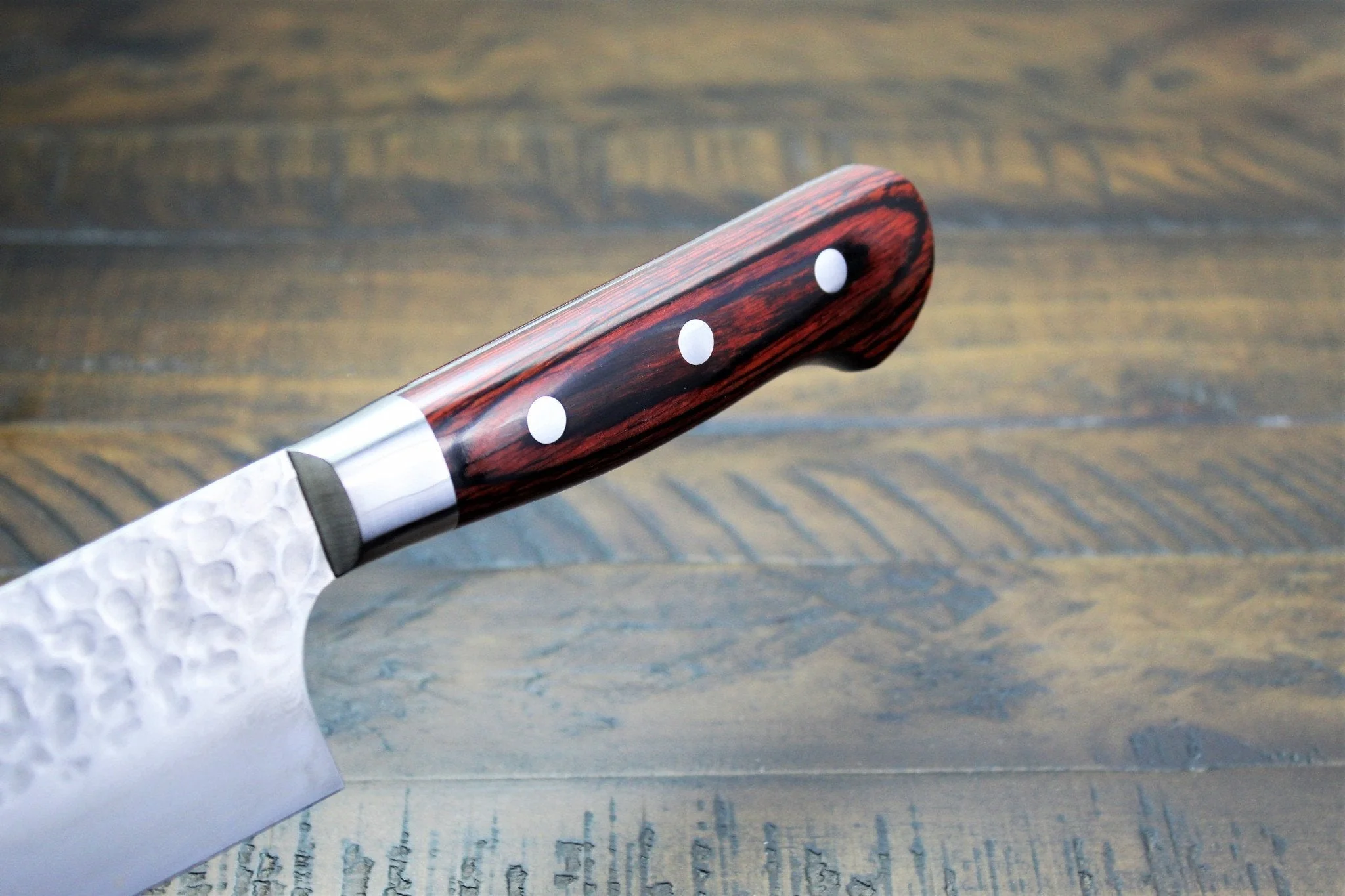 Sakai Takayuki Santoku Knife 180mm (7.1") Damascus 33 Layer - Image 9