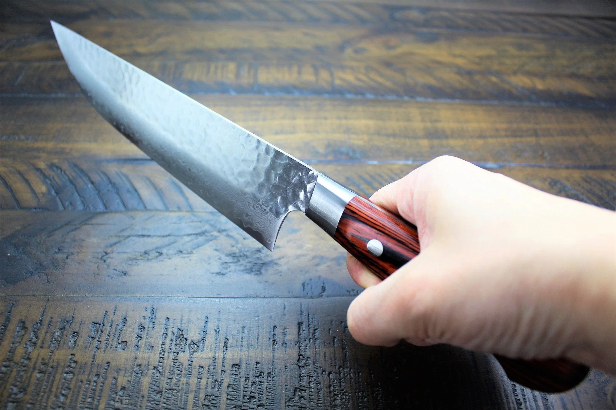 Sakai Takayuki Butcher Knife 210 mm (8.2") Damascus 33 Layer - Image 10