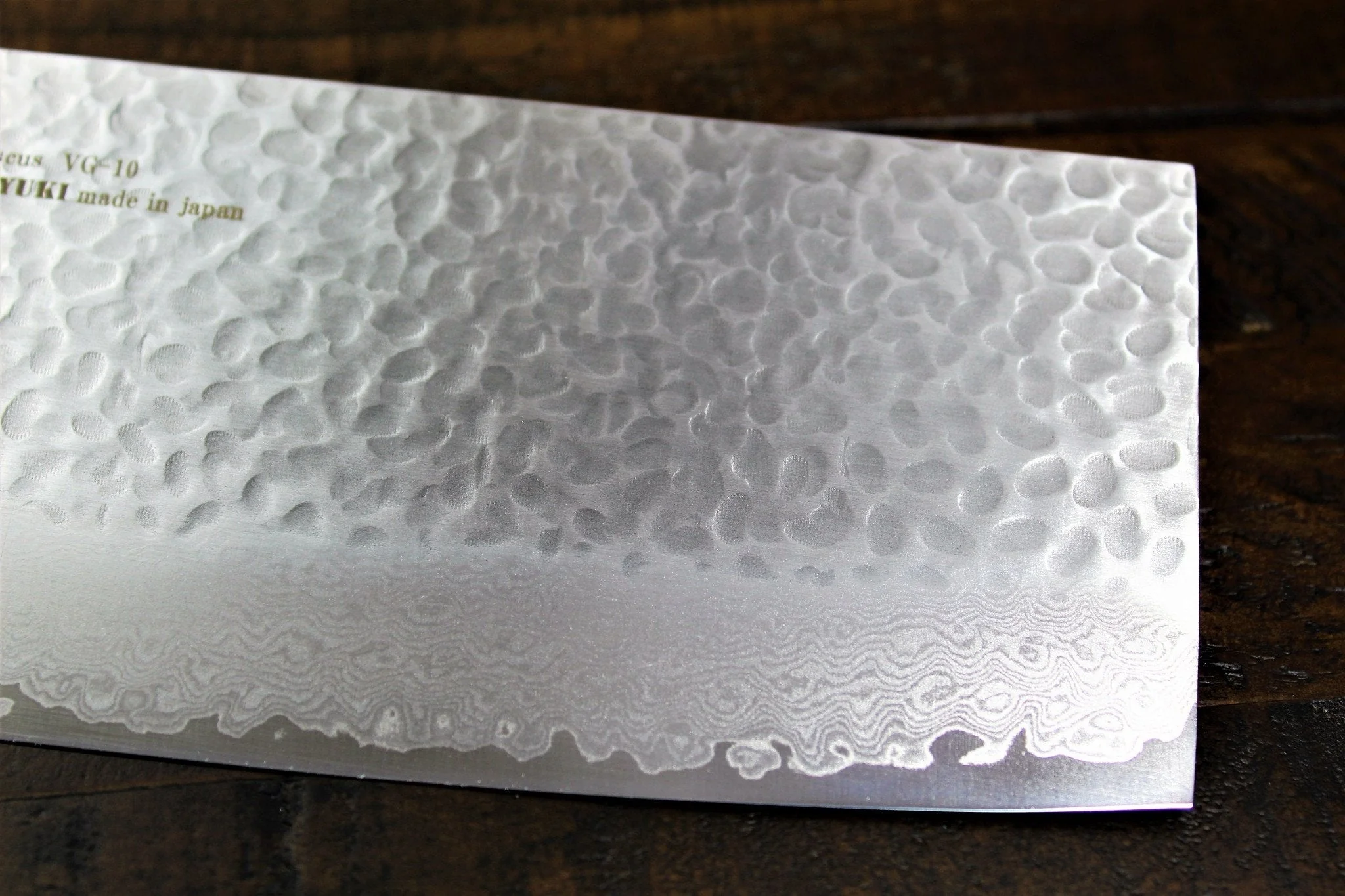 Sakai Takayuki Cleaver Knife / Chopper Knife 195mm (7.6") Damascus 33 Layer - Image 4