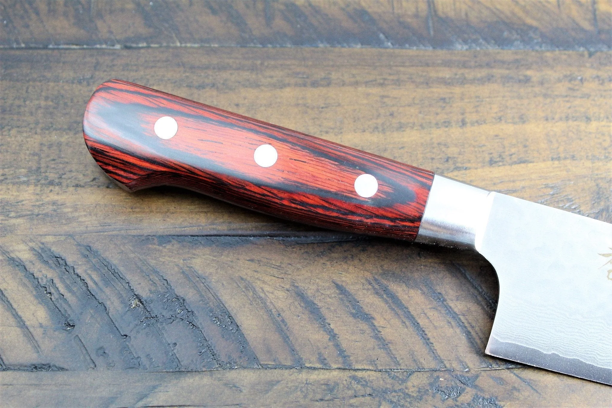 Sakai Takayuki 33 Layer Damascus Nakiri Knife 160mm (6.3") - Image 4