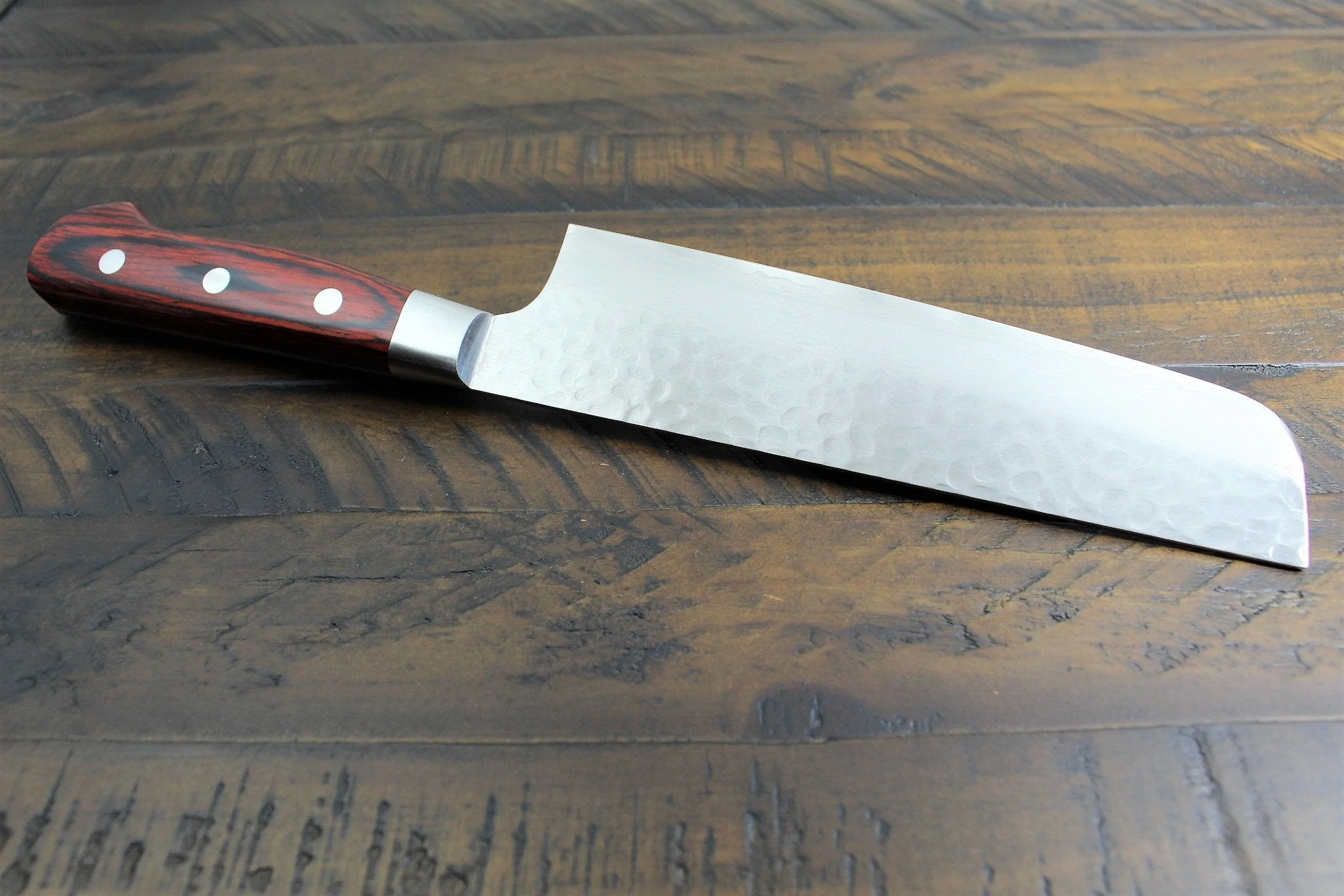 Sakai Takayuki 33 Layer Damascus Nakiri Knife 160mm (6.3") - Image 6