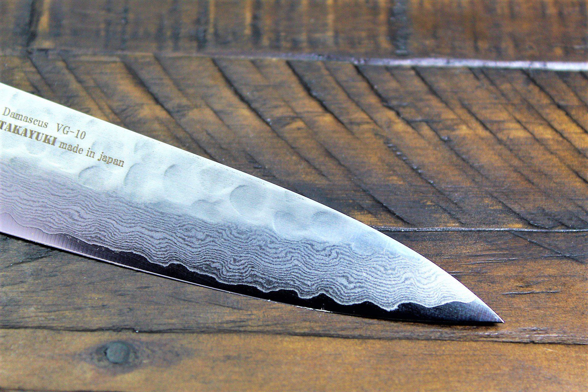 Sakai Takayuki Petty Knife 120mm (4.7") Damascus 33 Layer - Image 4