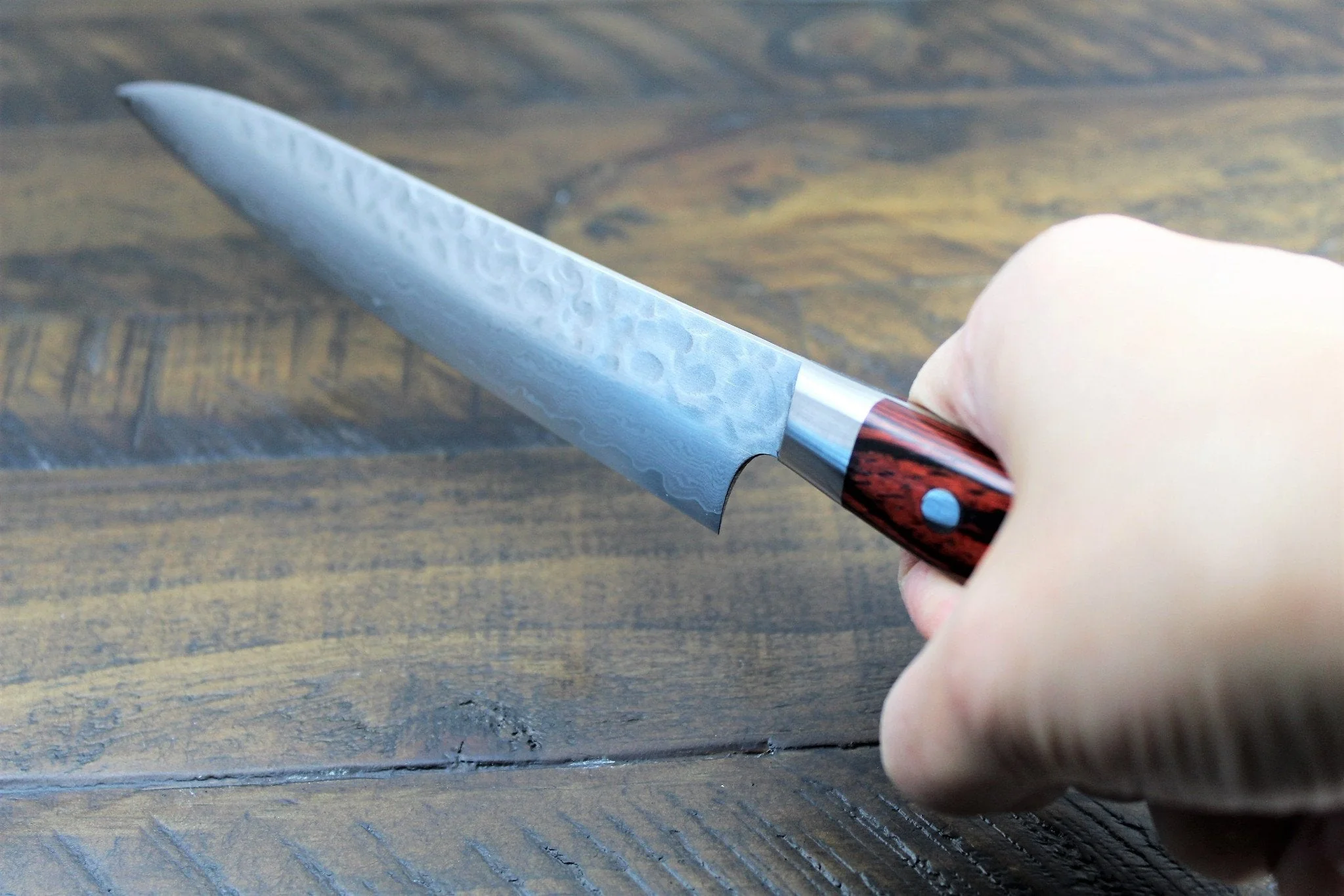 Sakai Takayuki Petty Knife 150mm (5.9") Damascus 33 Layer - Image 11