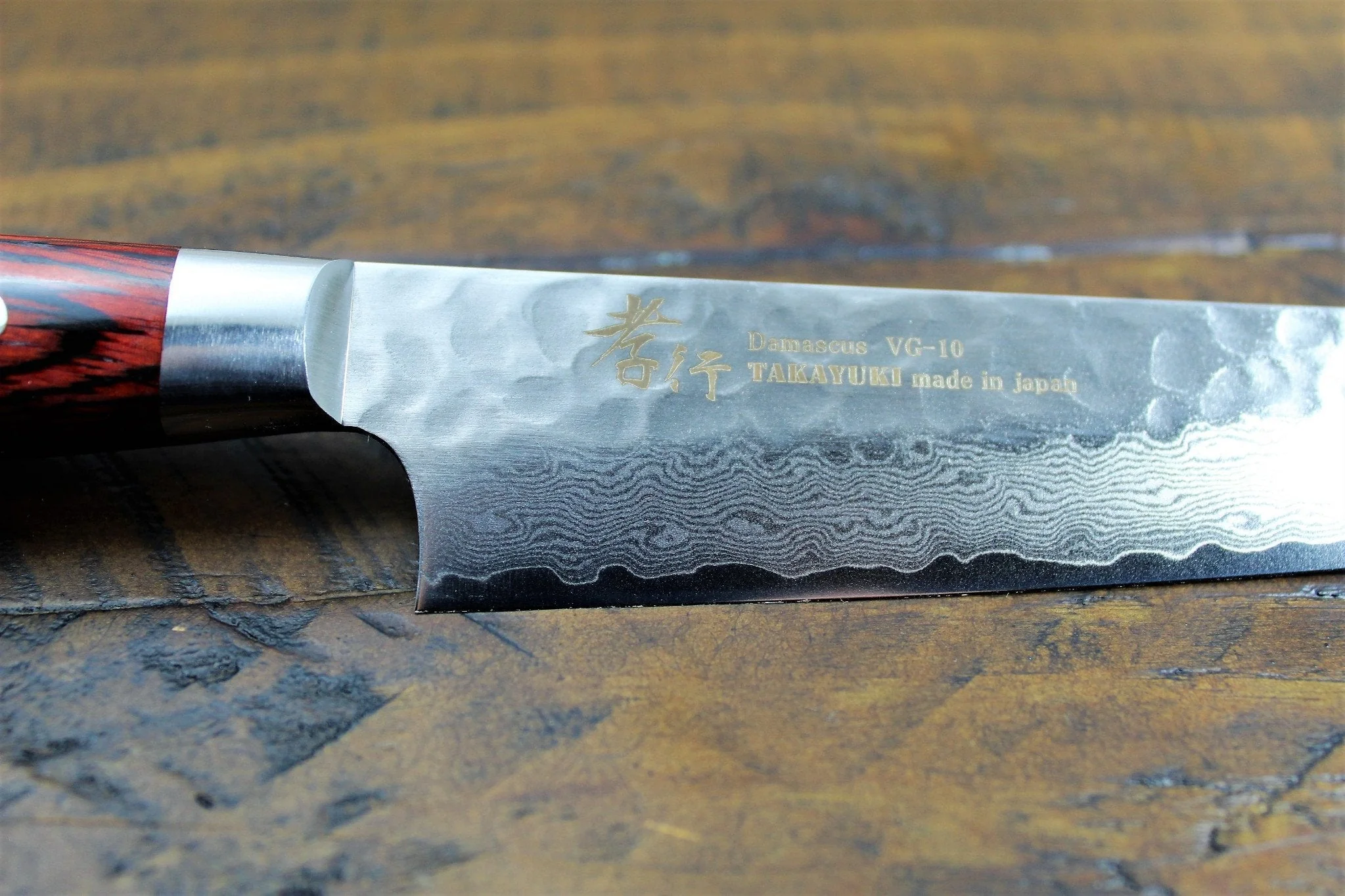 Sakai Takayuki Petty Knife 150mm (5.9") Damascus 33 Layer - Image 4