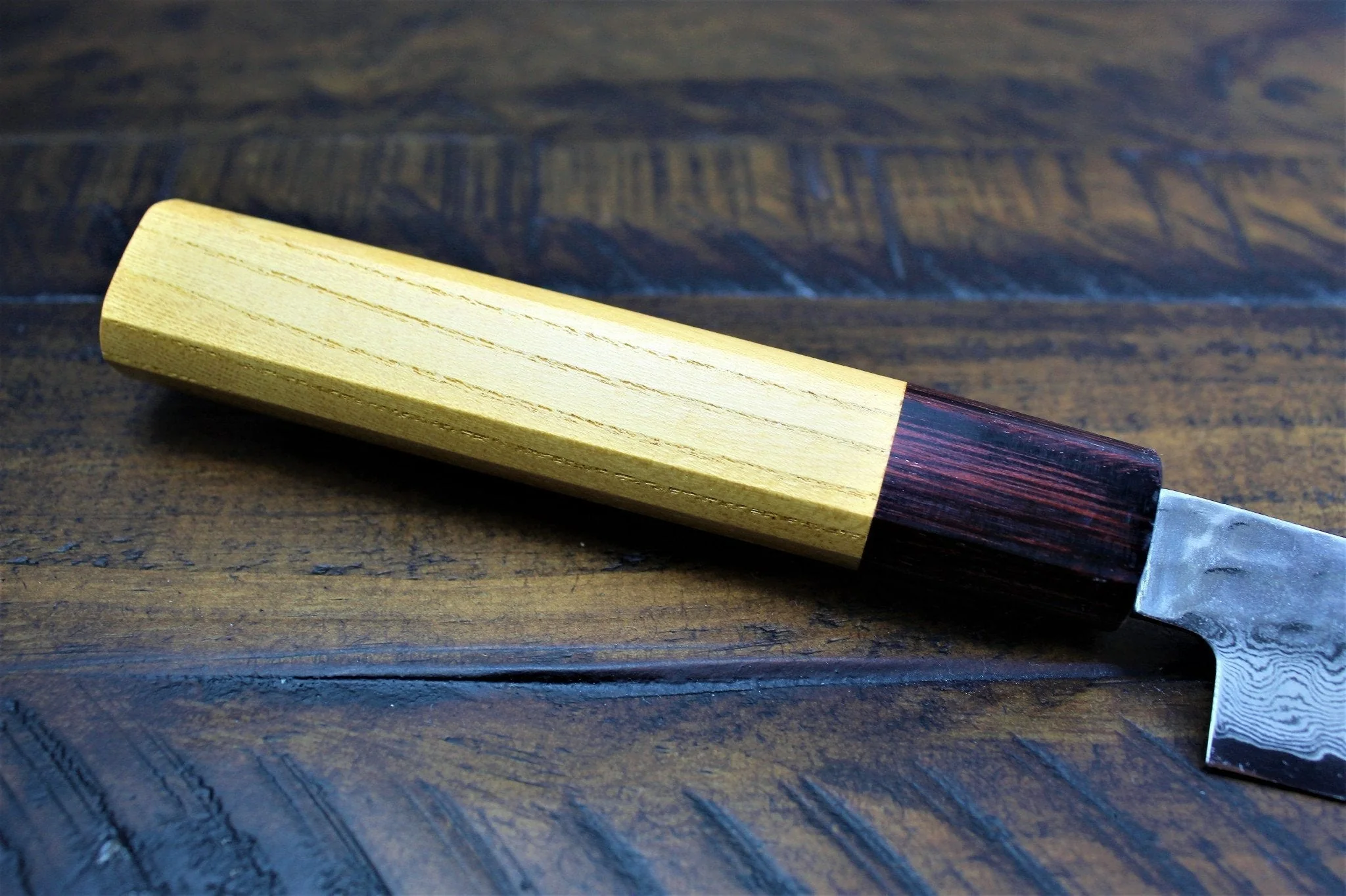 Sakai Takayuki Petty Knife 150mm (5.9") Damascus 33 Layer Japanese Handle - Image 4