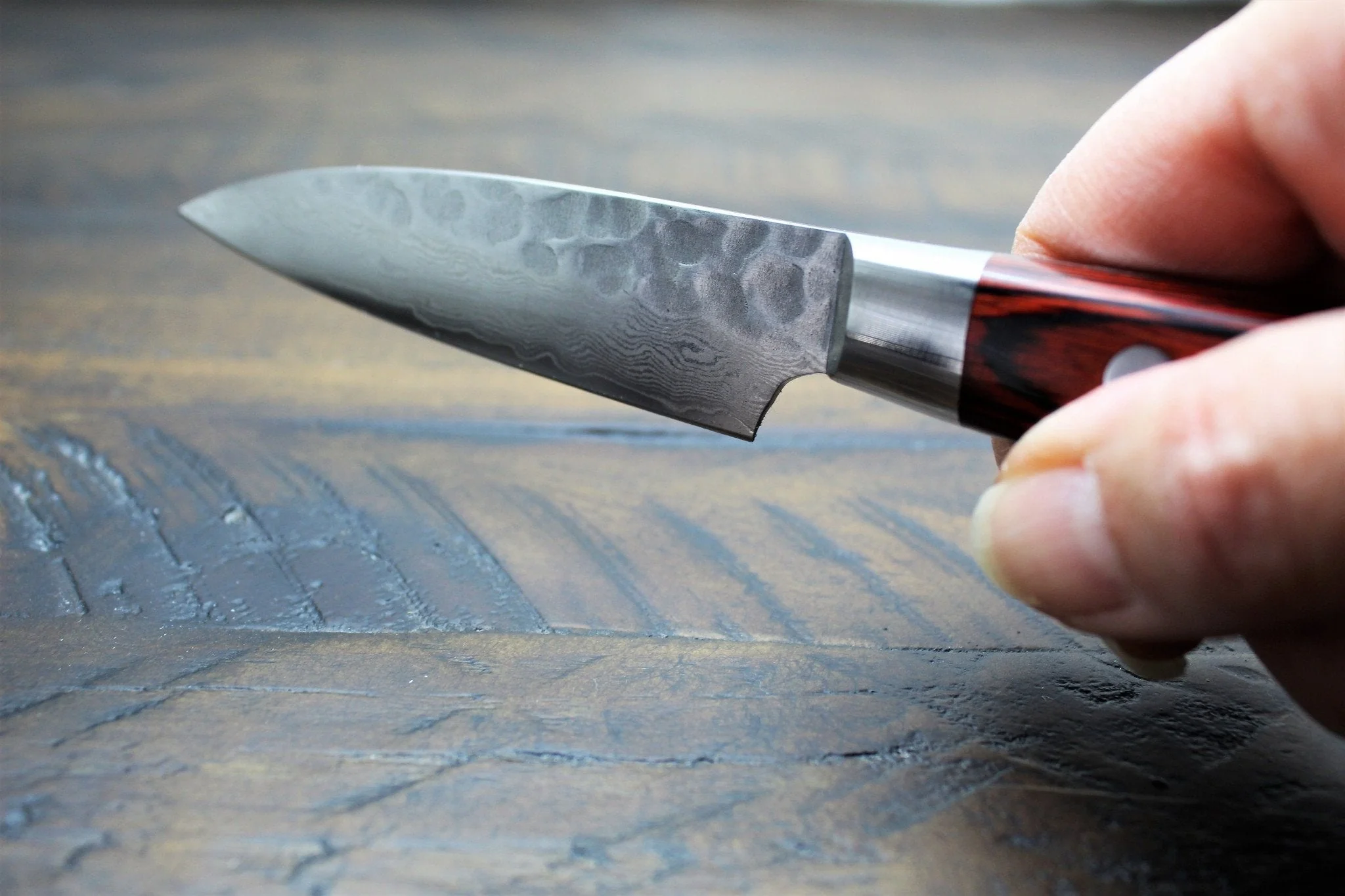 Sakai Takayuki Petty / Paring knife  80mm (3.2") Damascus 33 Layer - Image 6