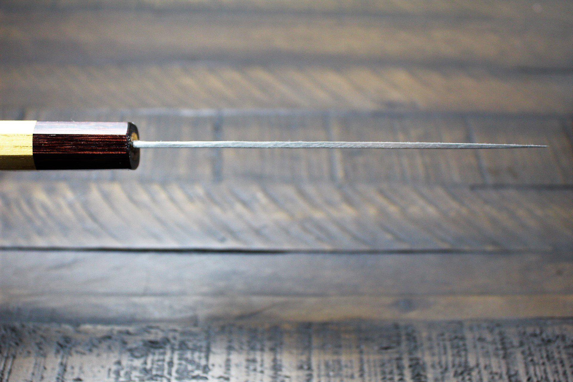 Sakai Takayuki Steak Knife 120mm (4.7") Damascus 33 Layer Japanese Handle - Image 6