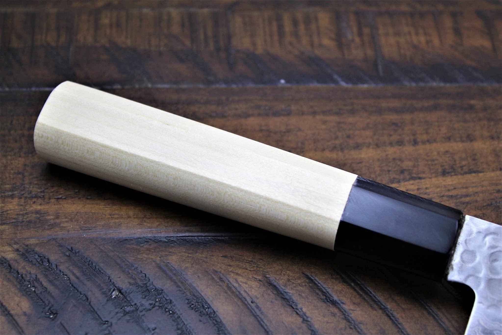 Sakai Takayuki Santoku Knife 180mm (7.1")  Damascus 45 Layer - Image 4
